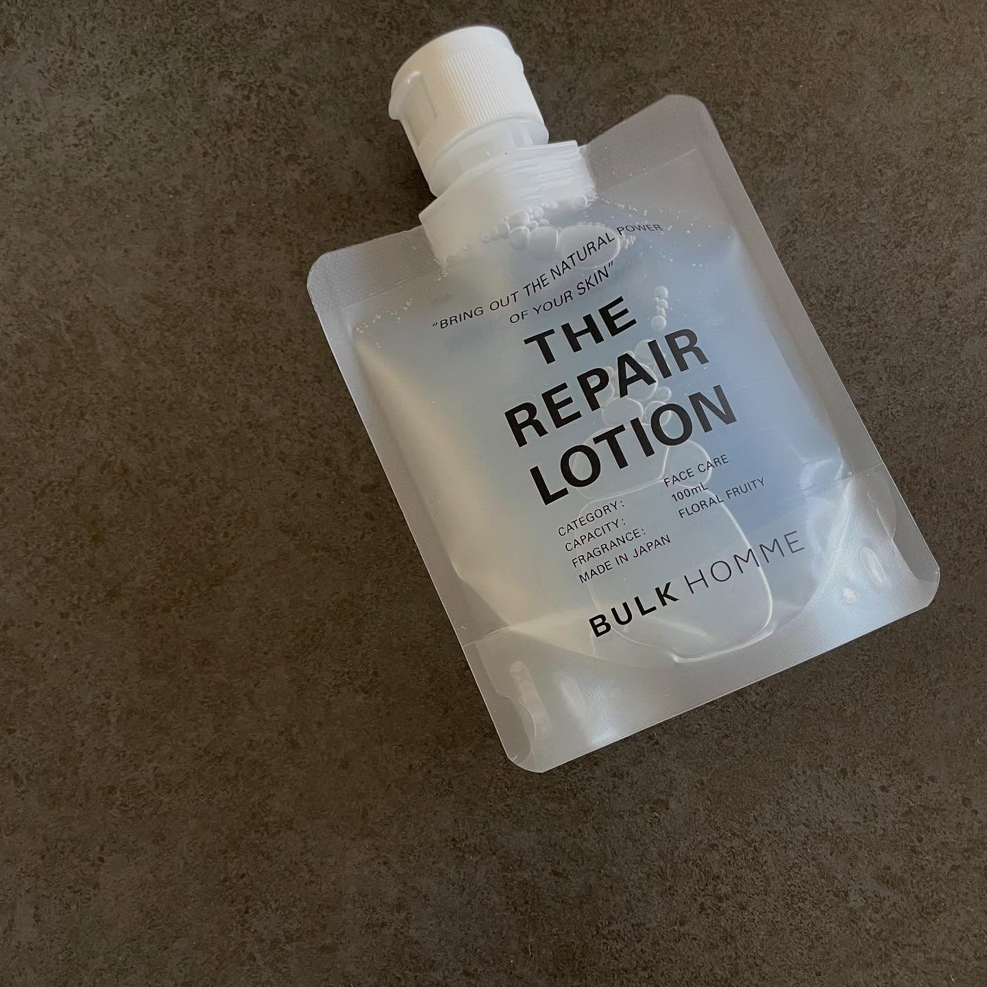 THE REPAIR LOTION/BULK HOMME/化粧水を使ったクチコミ（2枚目）