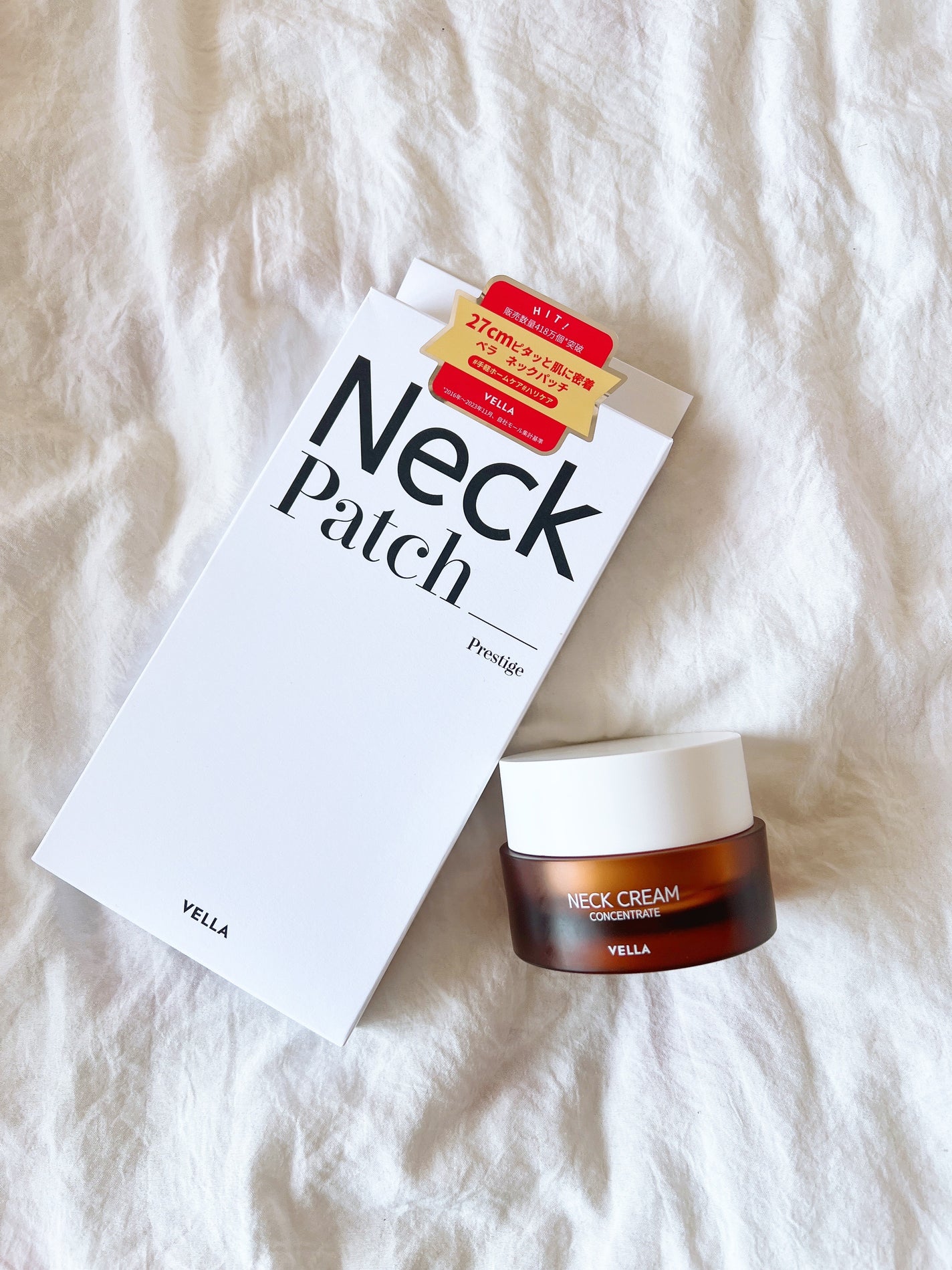 ベラ アルティメットエージ ネッククリーム/VELLA/フェイスクリームを使ったクチコミ(4枚目)