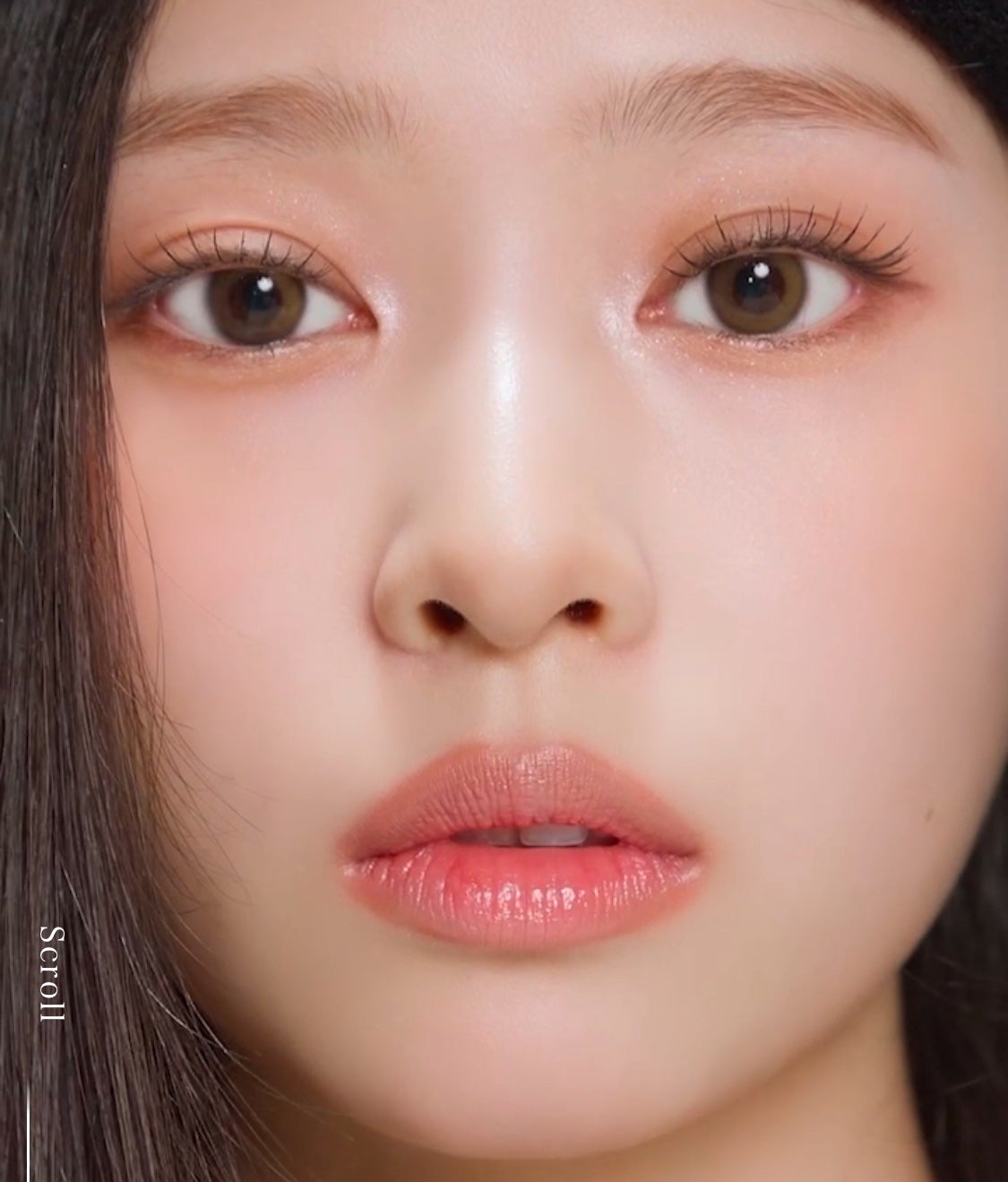 nana on LIPS 「【自分用メモ】画像は無関係のミンジュちゃんこのメイクしたいので..」(1枚目)