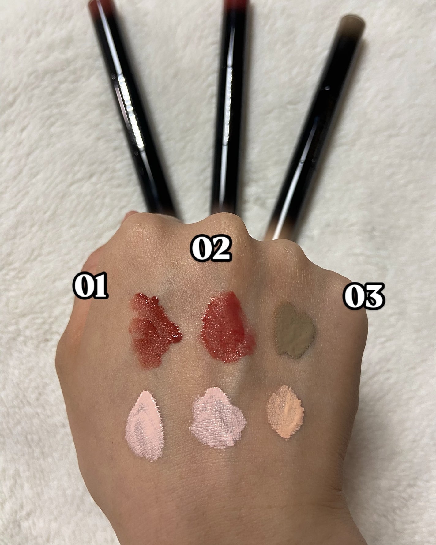 マルチスティック ハイライト & チーク/PERFECT DIARY/リキッドチークを使ったクチコミ(5枚目)