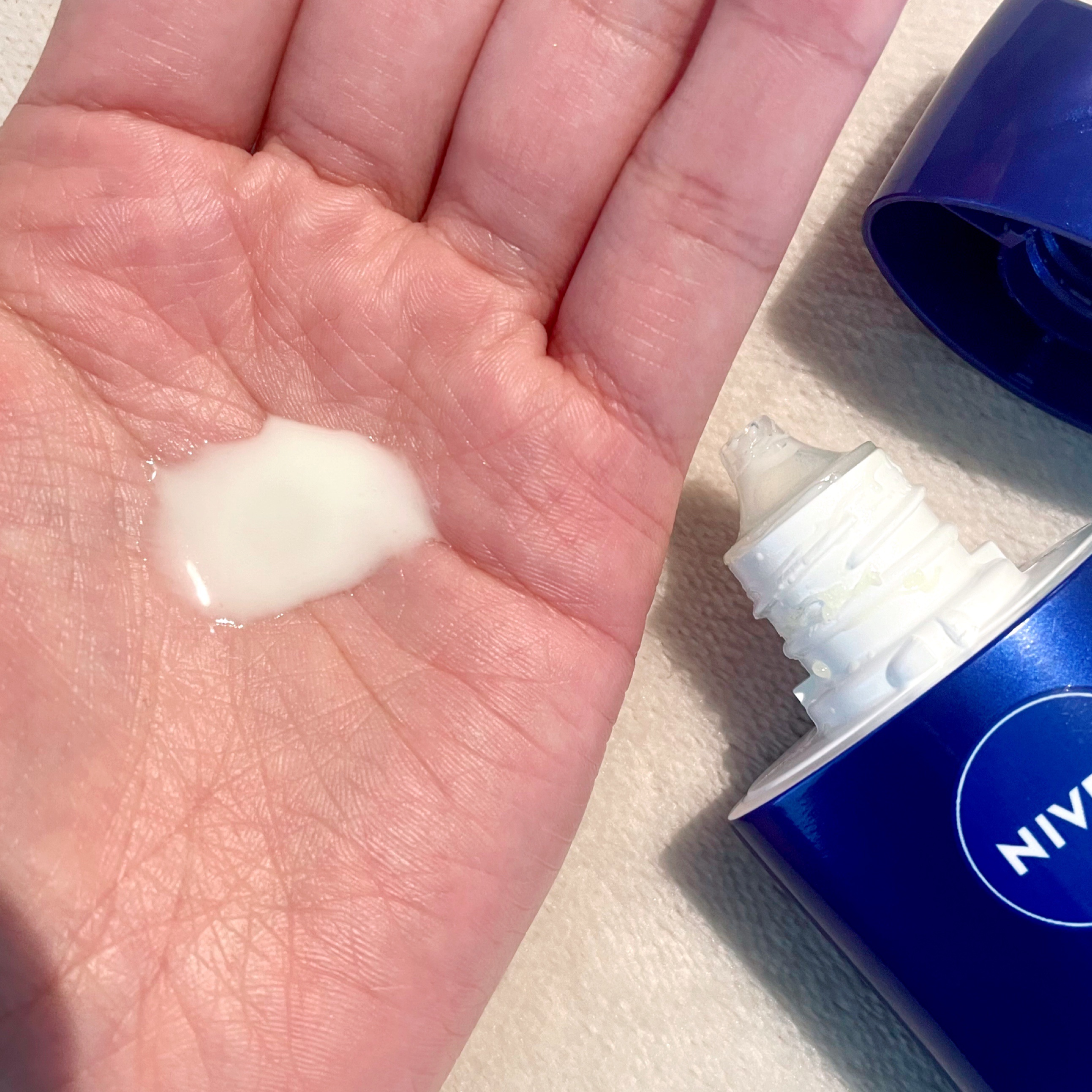 ニベアUV ディープ プロテクト＆ケア ジェル/ニベア/日焼け止めジェルを使ったクチコミ（2枚目）