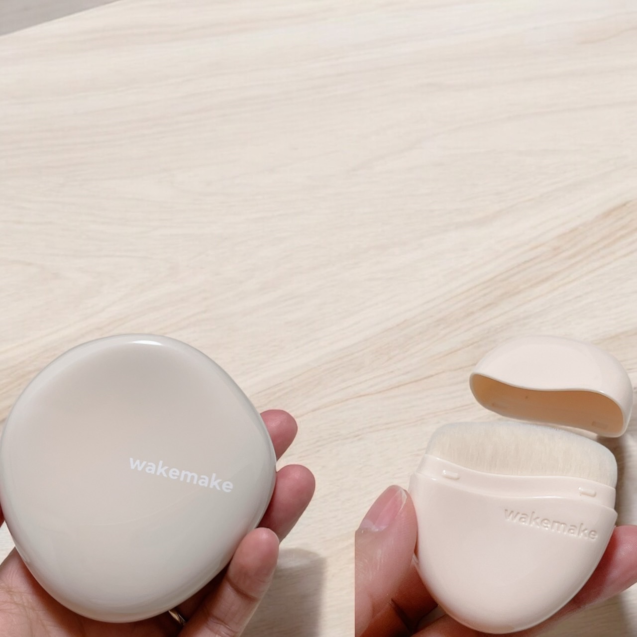 ウォータフルグロウティント/wakemake/リップティントを使ったクチコミ（3枚目）