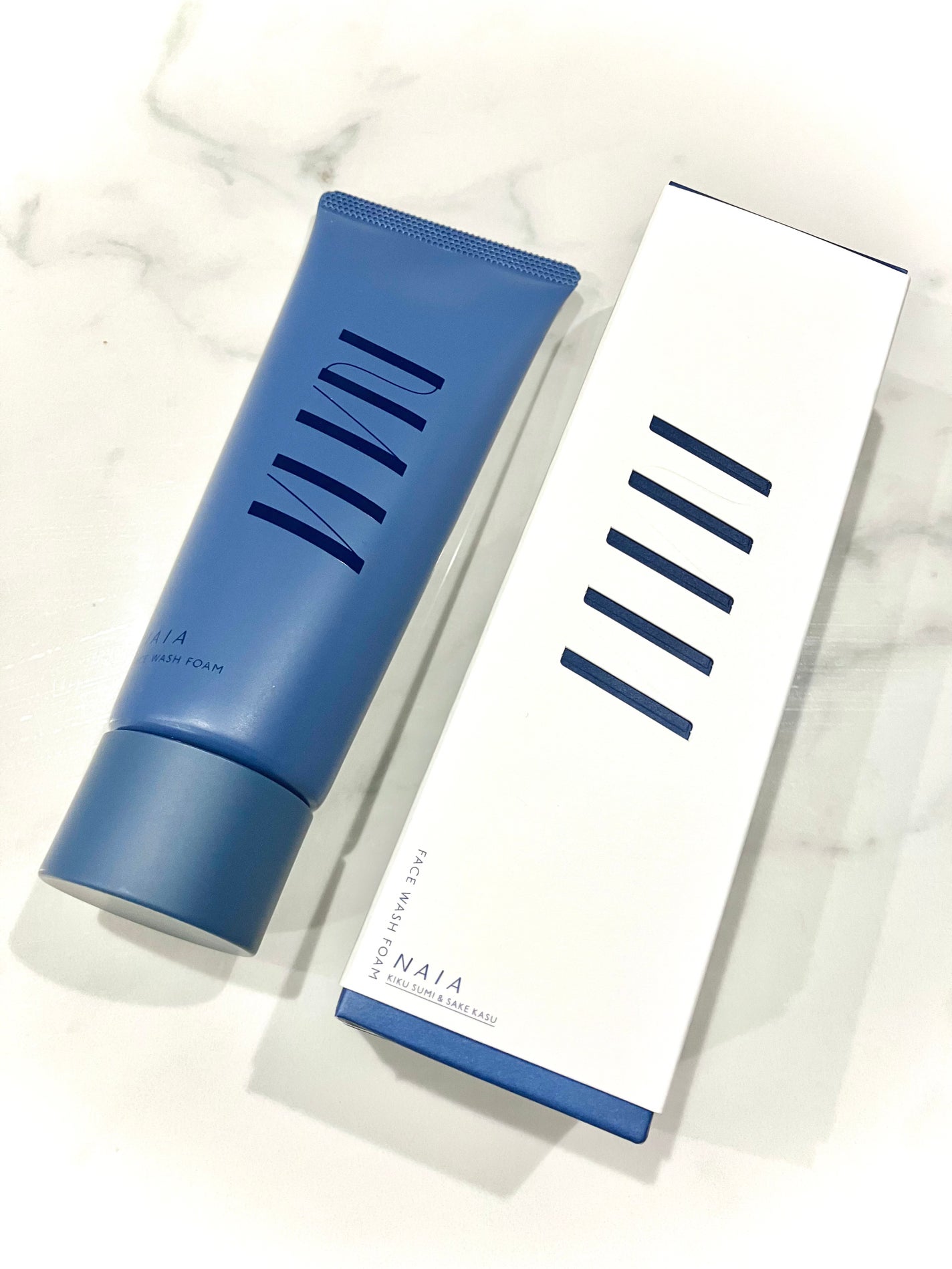 菊炭&酒粕配合 洗顔フォーム/NAIA/洗顔フォームを使ったクチコミ(1枚目)