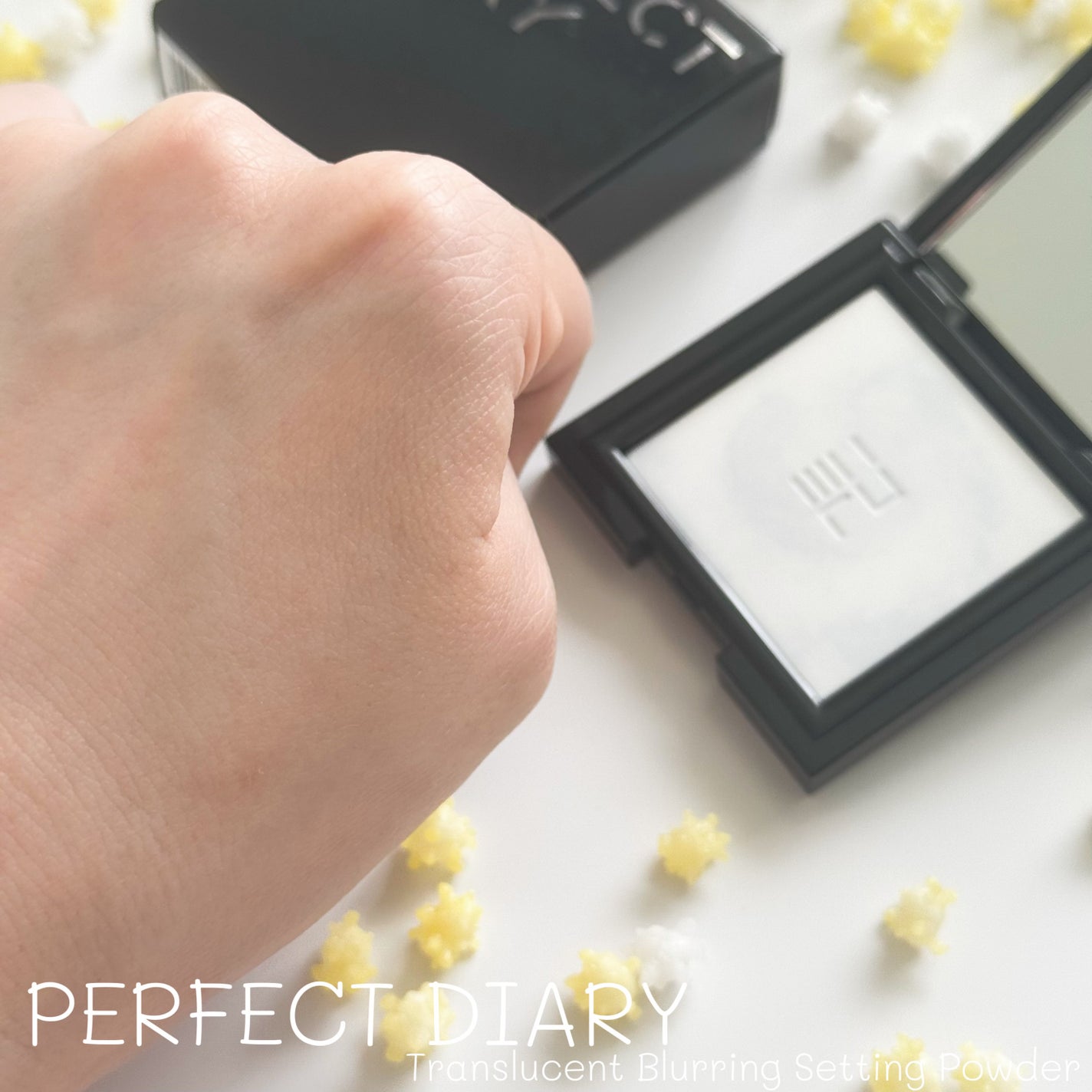 トランスルーシェント ブルーリング セッティング パウダー/PERFECT DIARY/プレストパウダーを使ったクチコミ(4枚目)