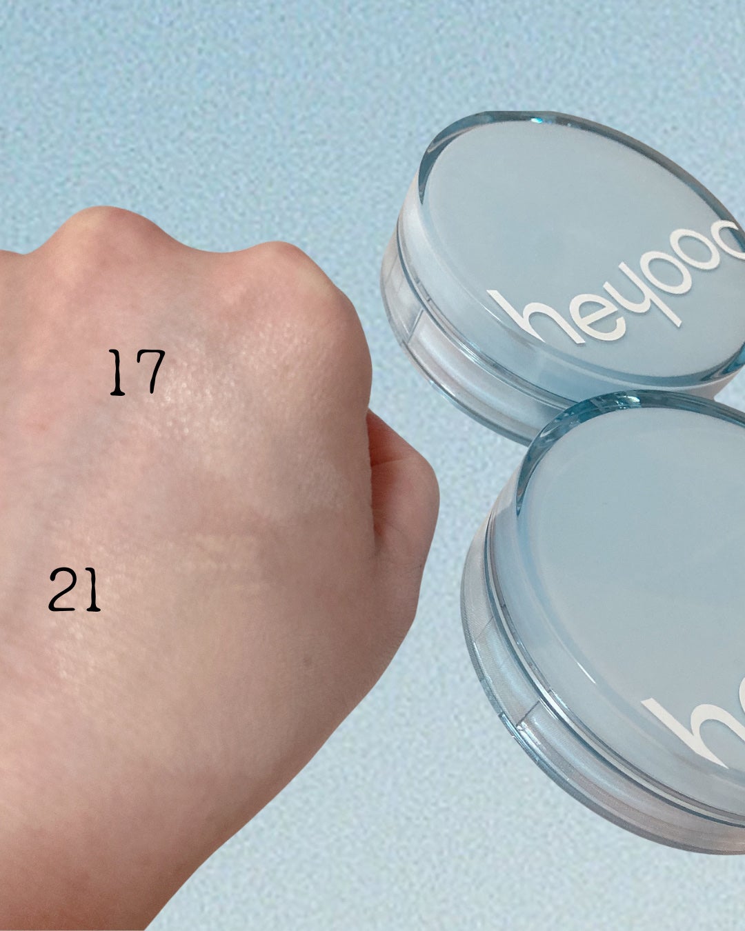 ヘルシーグロウクッション/heyooo/クッションファンデーションを使ったクチコミ(3枚目)