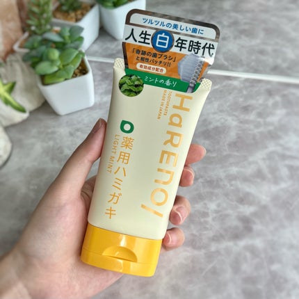 HaRENO/TOOTHPASTE 薬用ハミガキ/HaRENO/歯磨き粉を使ったクチコミ(4枚目)