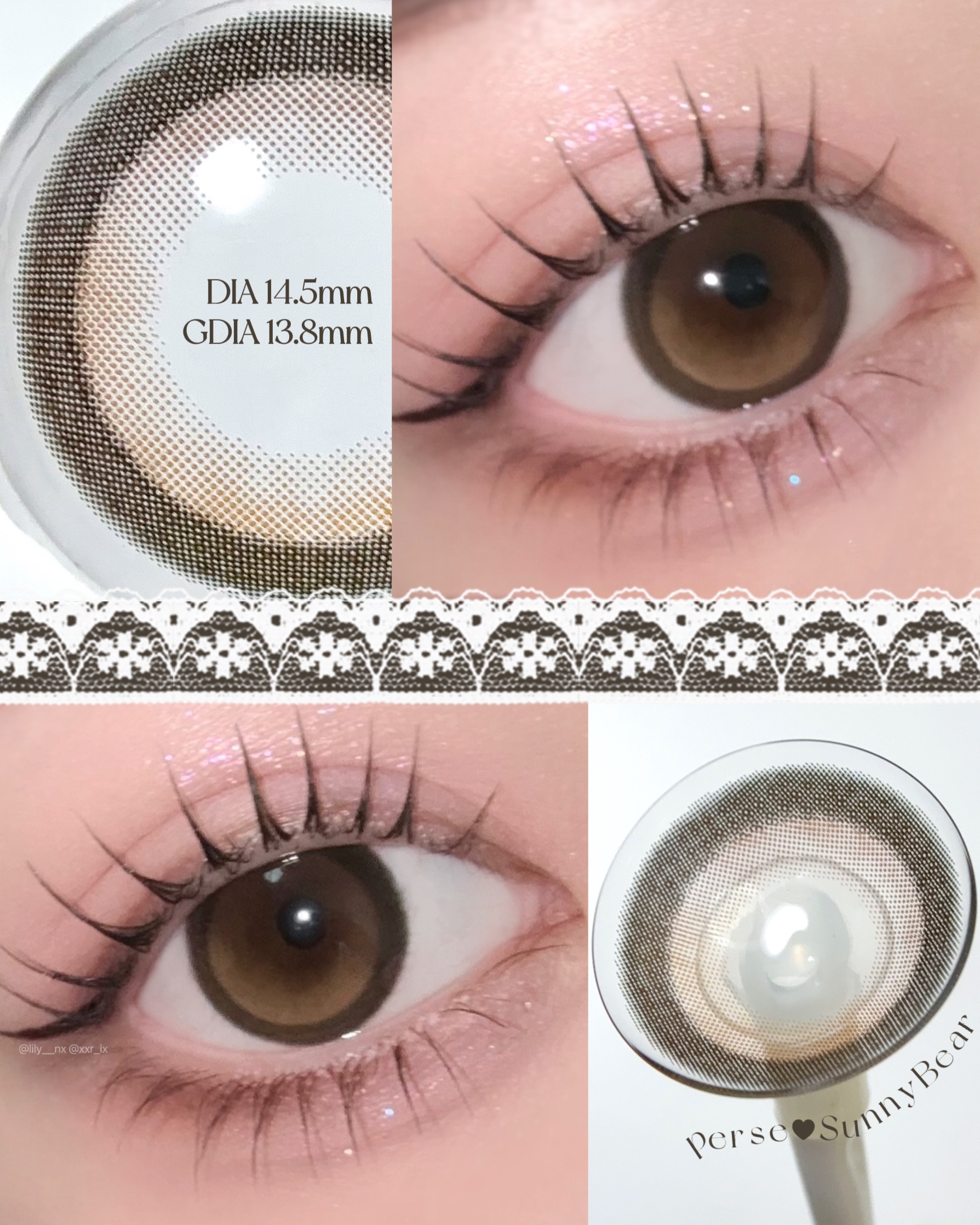 perse 1day/perse/ワンデー（１DAY）カラコンを使ったクチコミ（3枚目）