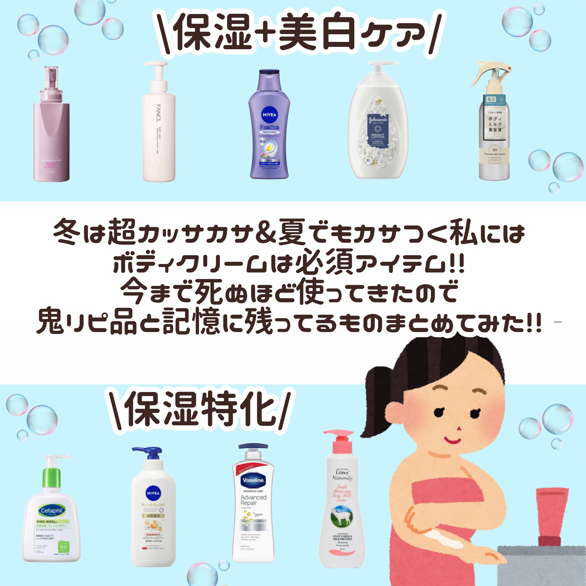 プレミアムボディミルク ホワイトニング【医薬部外品】		/ニベア/ボディミルクを使ったクチコミ（2枚目）