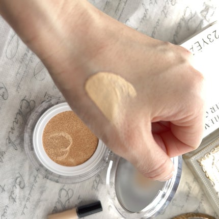 ハートリーフシーンカバークッション/23years old/クッションファンデーションを使ったクチコミ(4枚目)