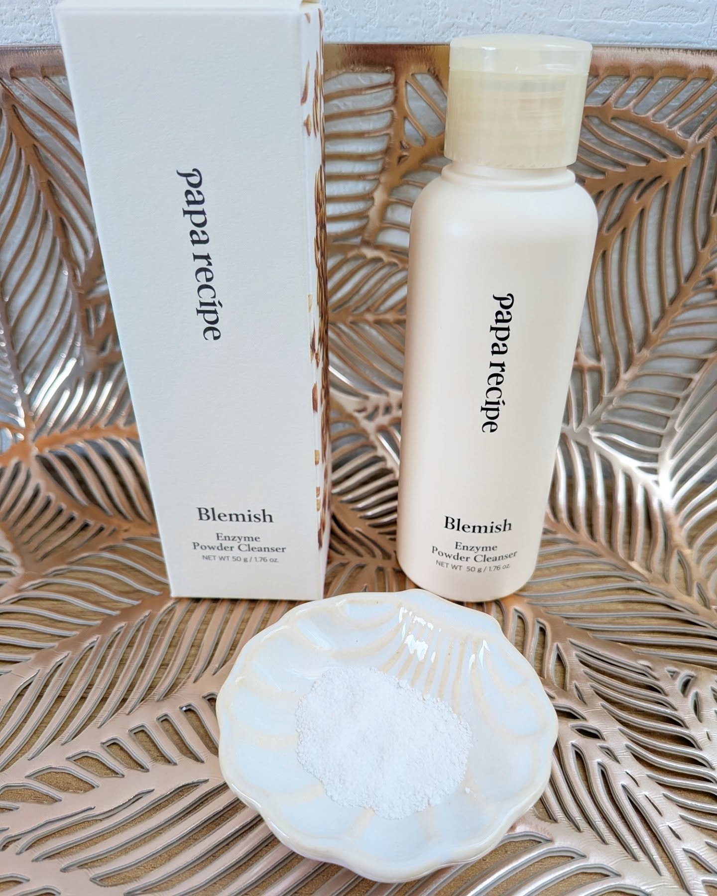 ブレミッシュ 酵素 洗顔パウダー/PAPA RECIPE/洗顔パウダーを使ったクチコミ（2枚目）