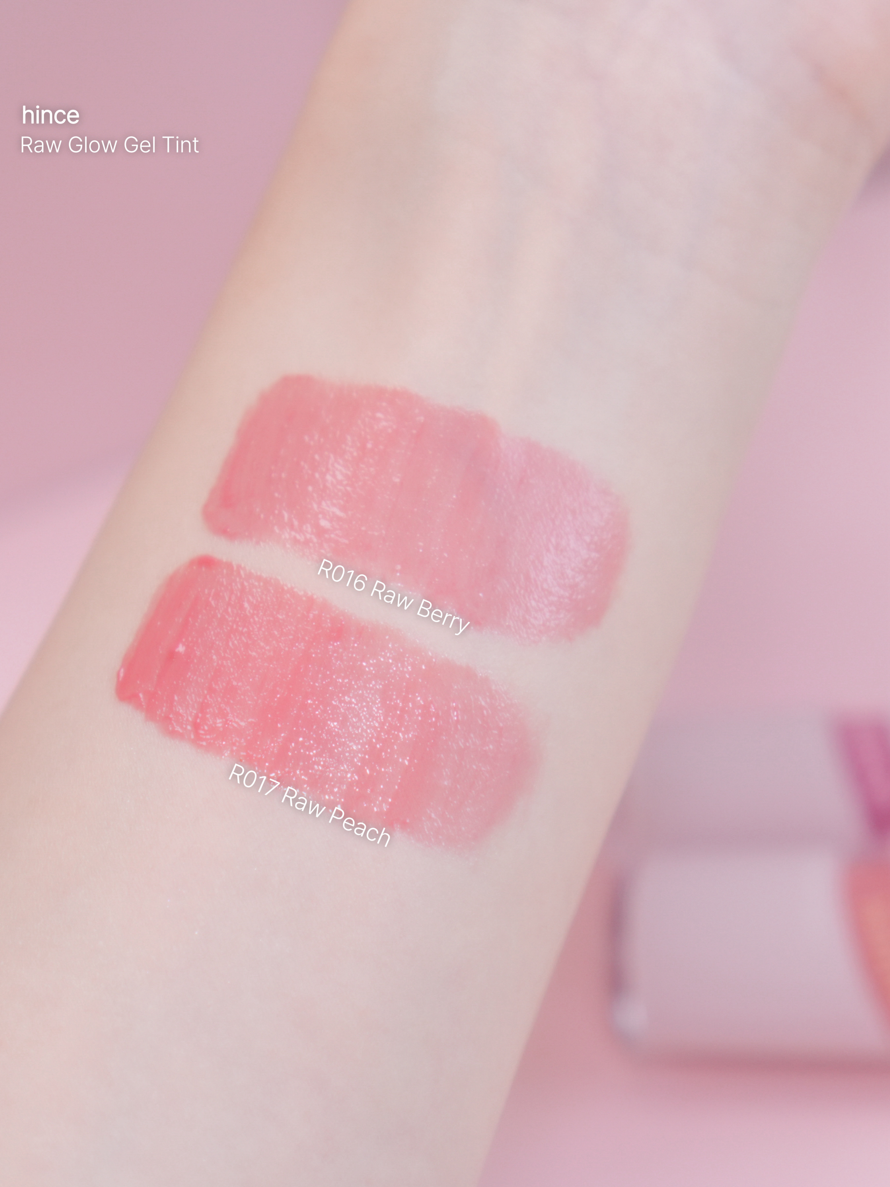 ロウグロウジェルティント/hince/リップティントを使ったクチコミ（3枚目）