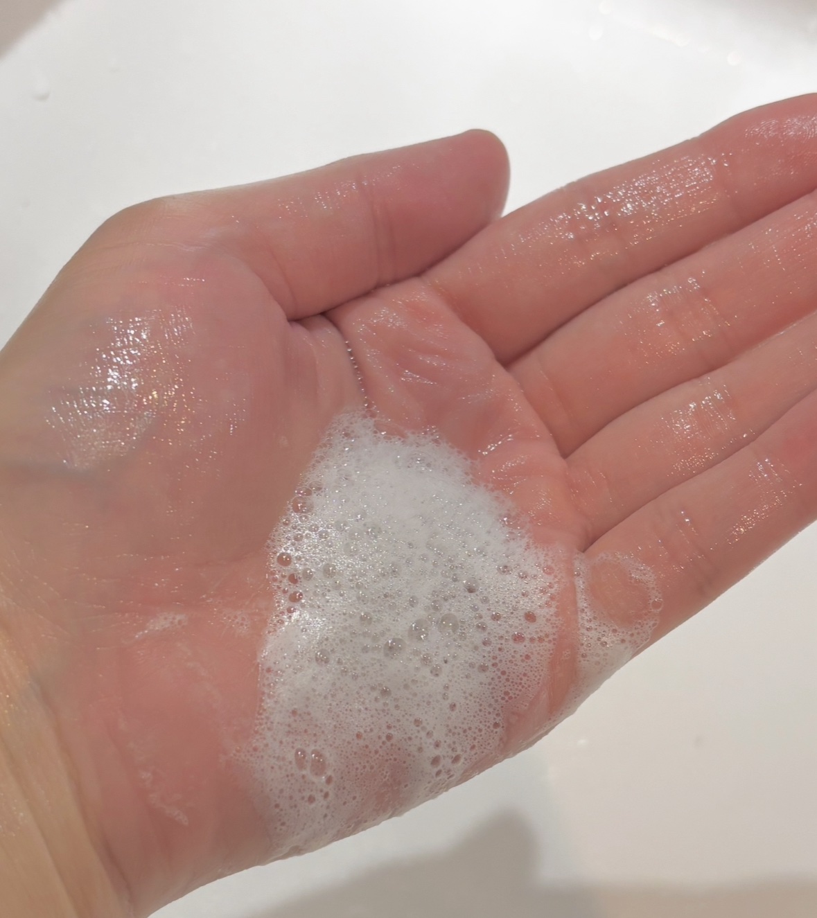 菊炭＆酒粕配合 洗顔フォーム/NAIA/洗顔フォームを使ったクチコミ（3枚目）