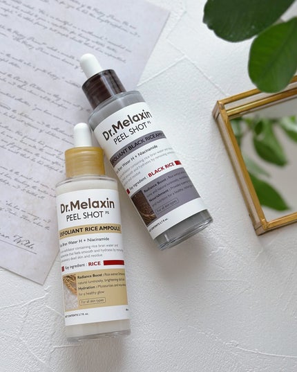 白米ピールショットゴマージュアンプル/Dr.Melaxin/美容液を使ったクチコミ(1枚目)