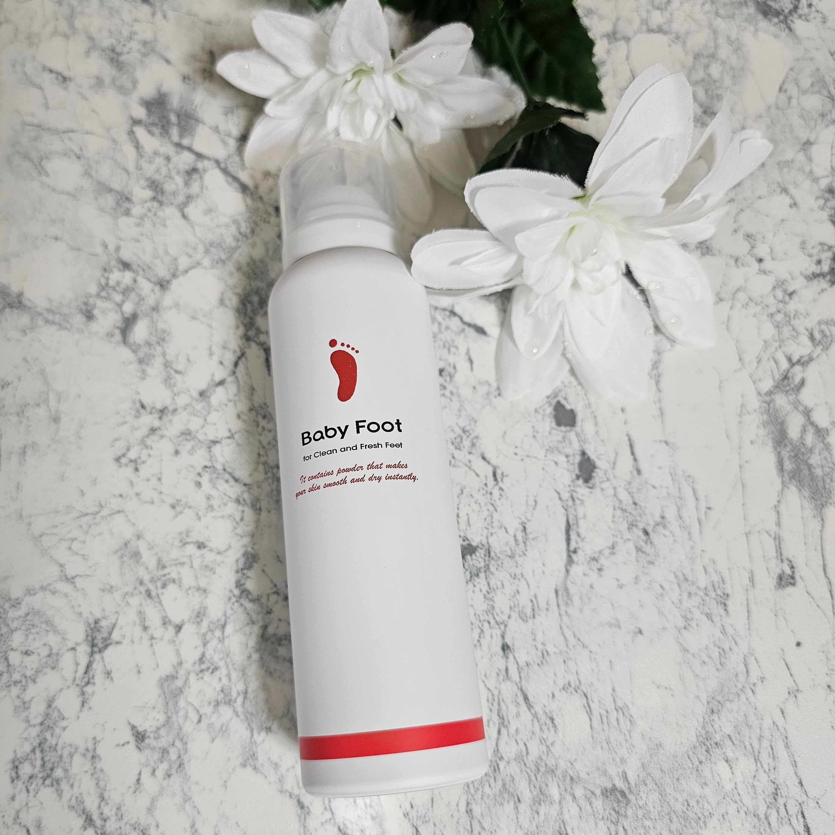 ベビーフット 炭酸泡フットドライシャンプー/ベビーフット/レッグ・フットケアを使ったクチコミ（1枚目）