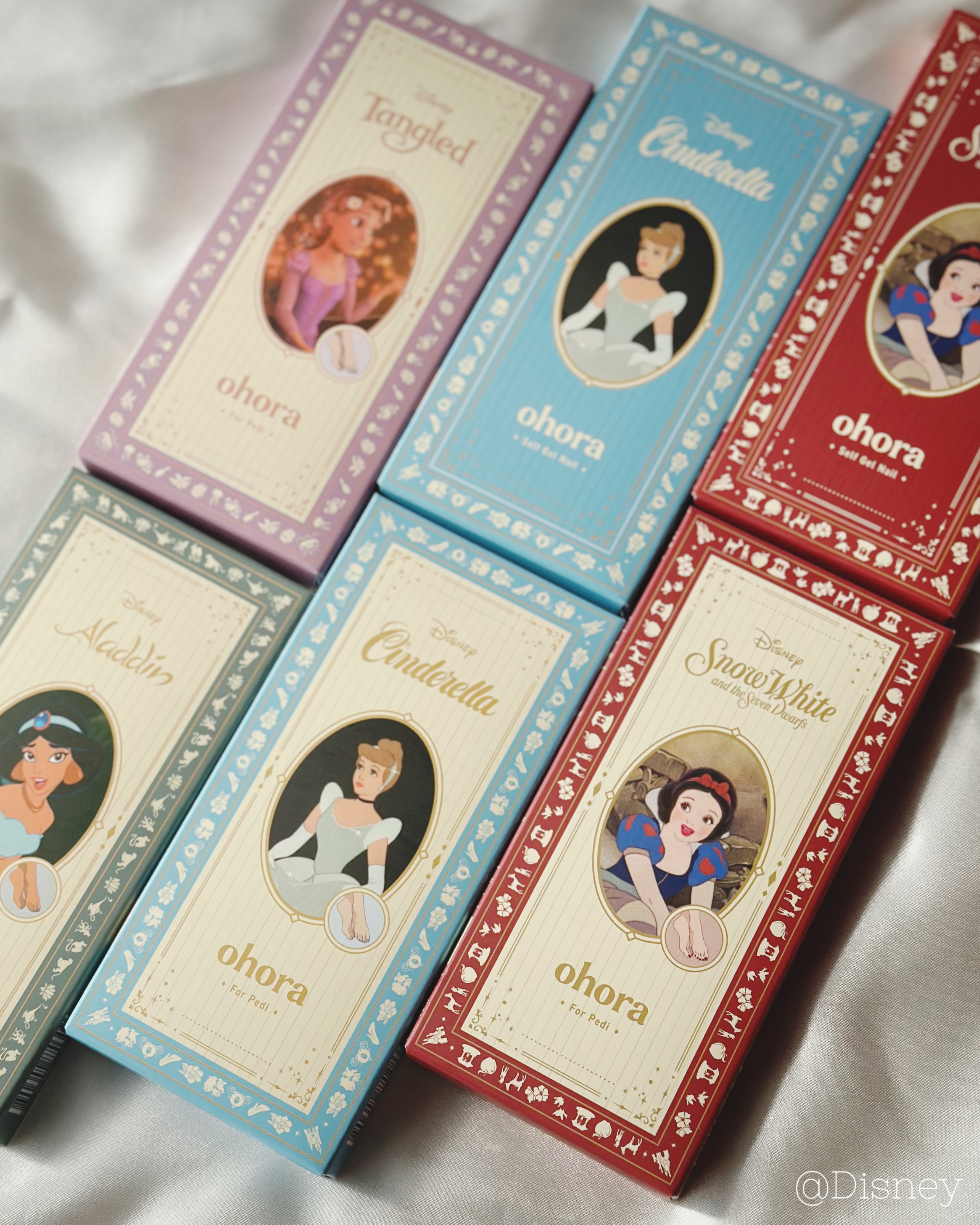 ハンド＆ペディキュアセット Disney collection/ohora/ネイルシールを使ったクチコミ（2枚目）