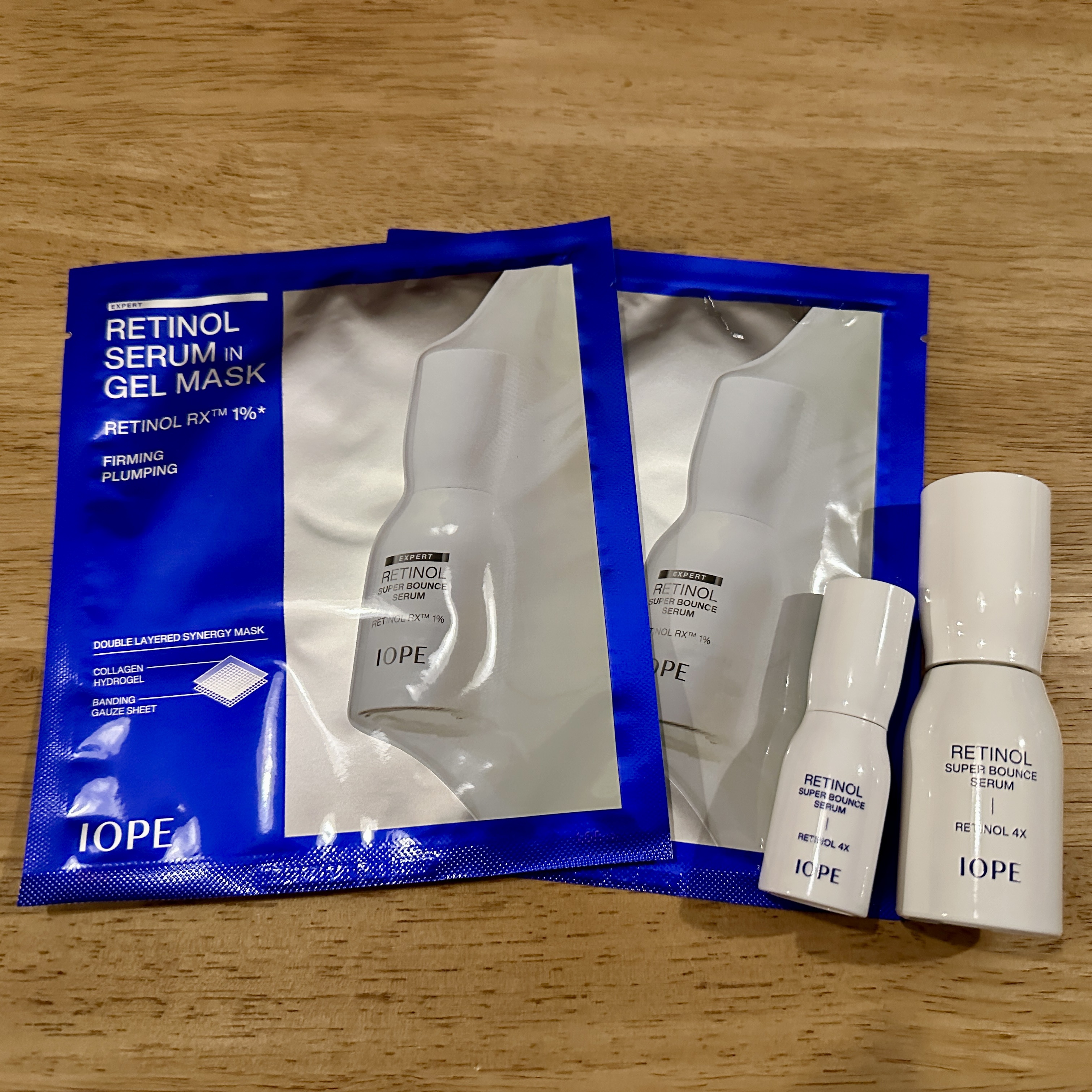 レチノールセラムインゲルマスク/IOPE/シートマスク・パックを使ったクチコミ（3枚目）