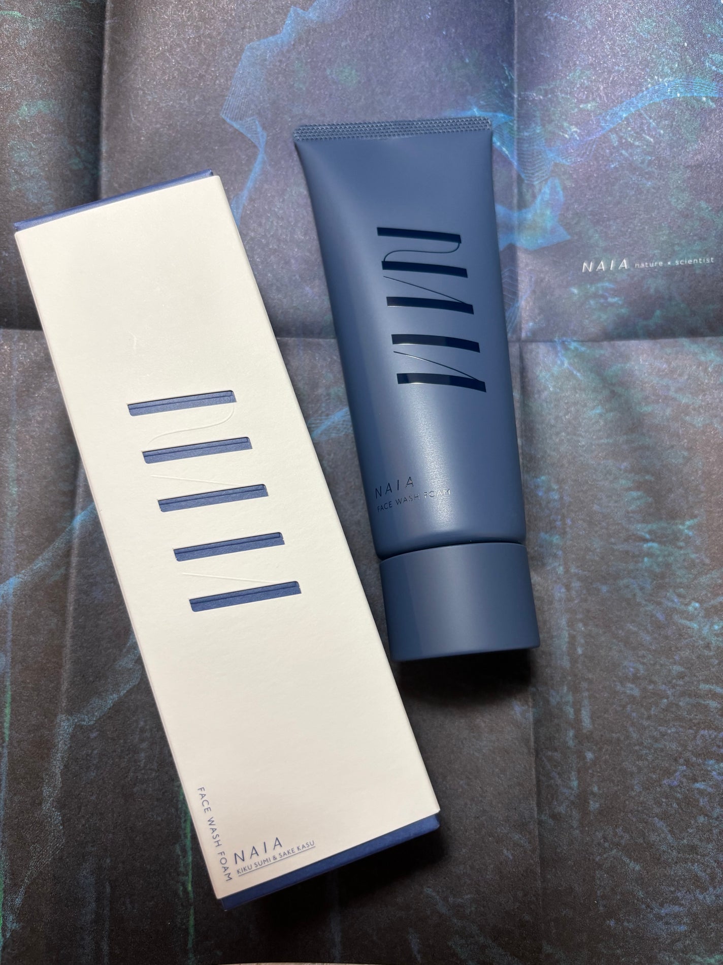 菊炭&酒粕配合 洗顔フォーム/NAIA/洗顔フォームを使ったクチコミ(1枚目)