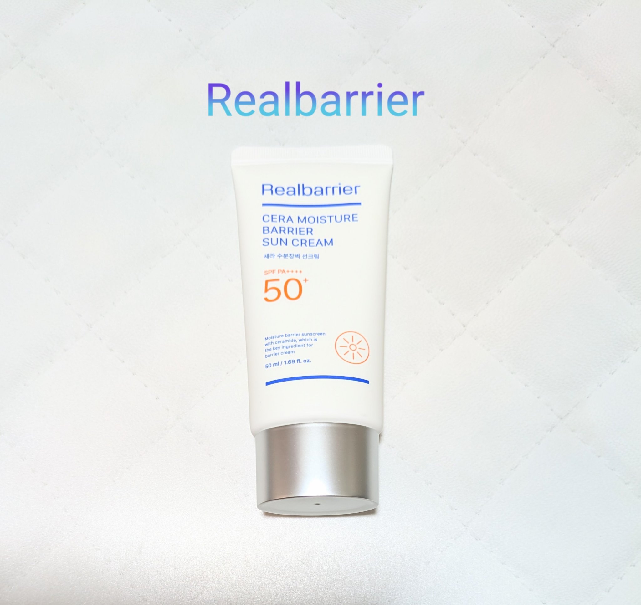 セラ水分バリア日焼け止め/Real Barrier/日焼け止めクリームを使ったクチコミ（1枚目）