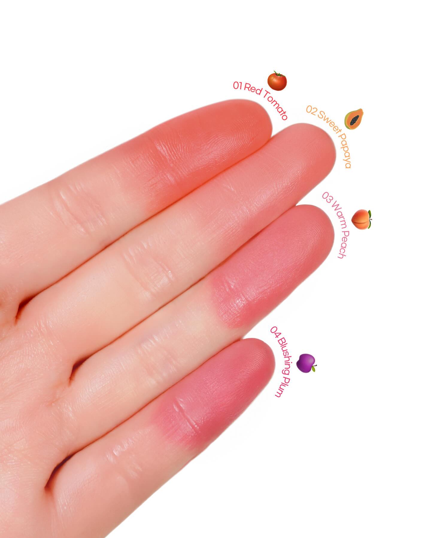 フルーティーリップ＆チークバーム/ETUDE/ジェル・クリームチークを使ったクチコミ（1枚目）