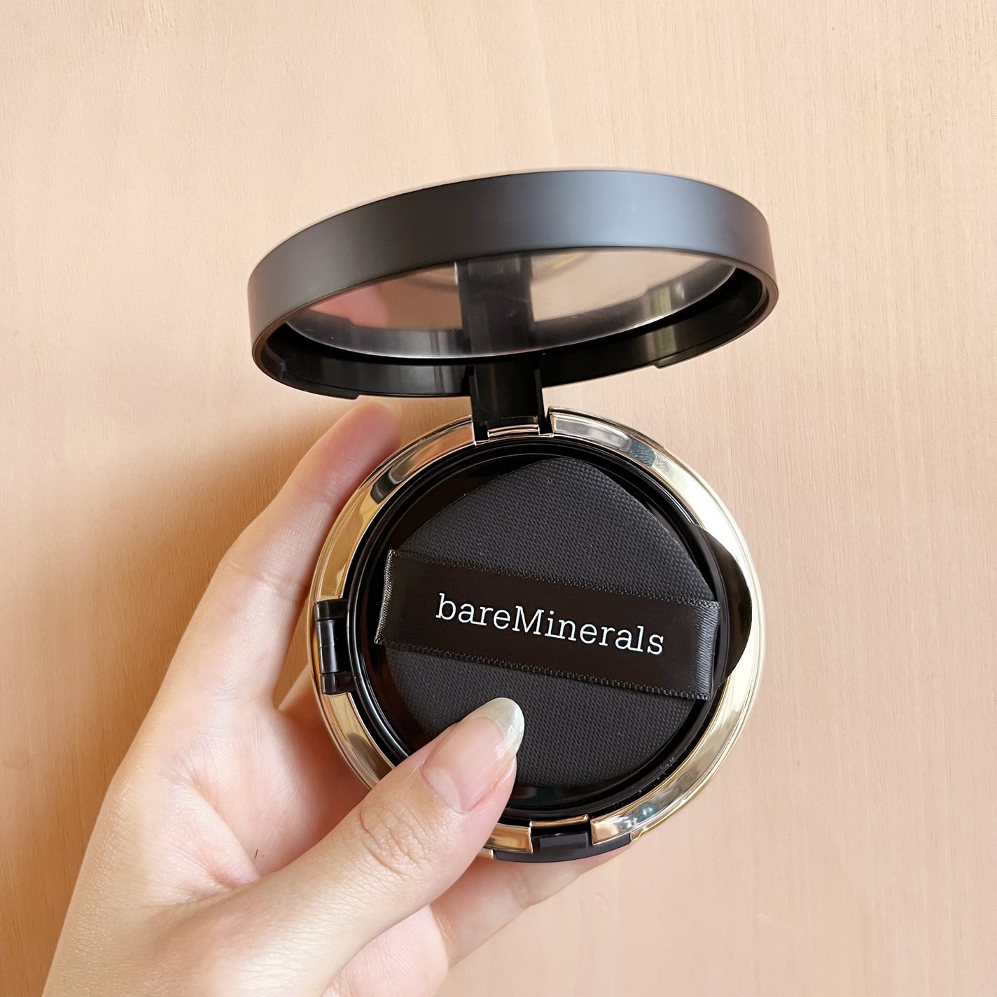 オリジナル ピュア セラム カバーアップ クッション/bareMinerals/クッションファンデーションを使ったクチコミ(1枚目)