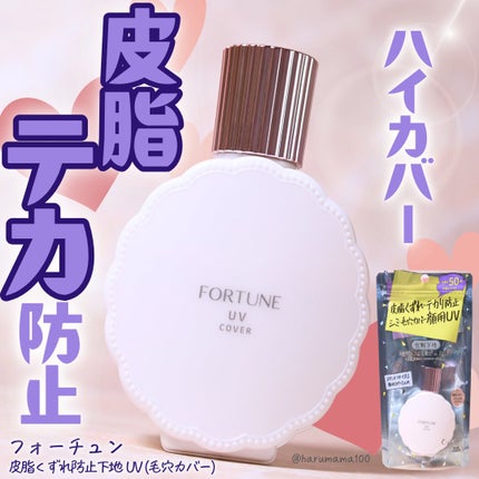 皮脂くずれ防止下地 UV(毛穴カバー)/フォーチュン/化粧下地を使ったクチコミ(1枚目)