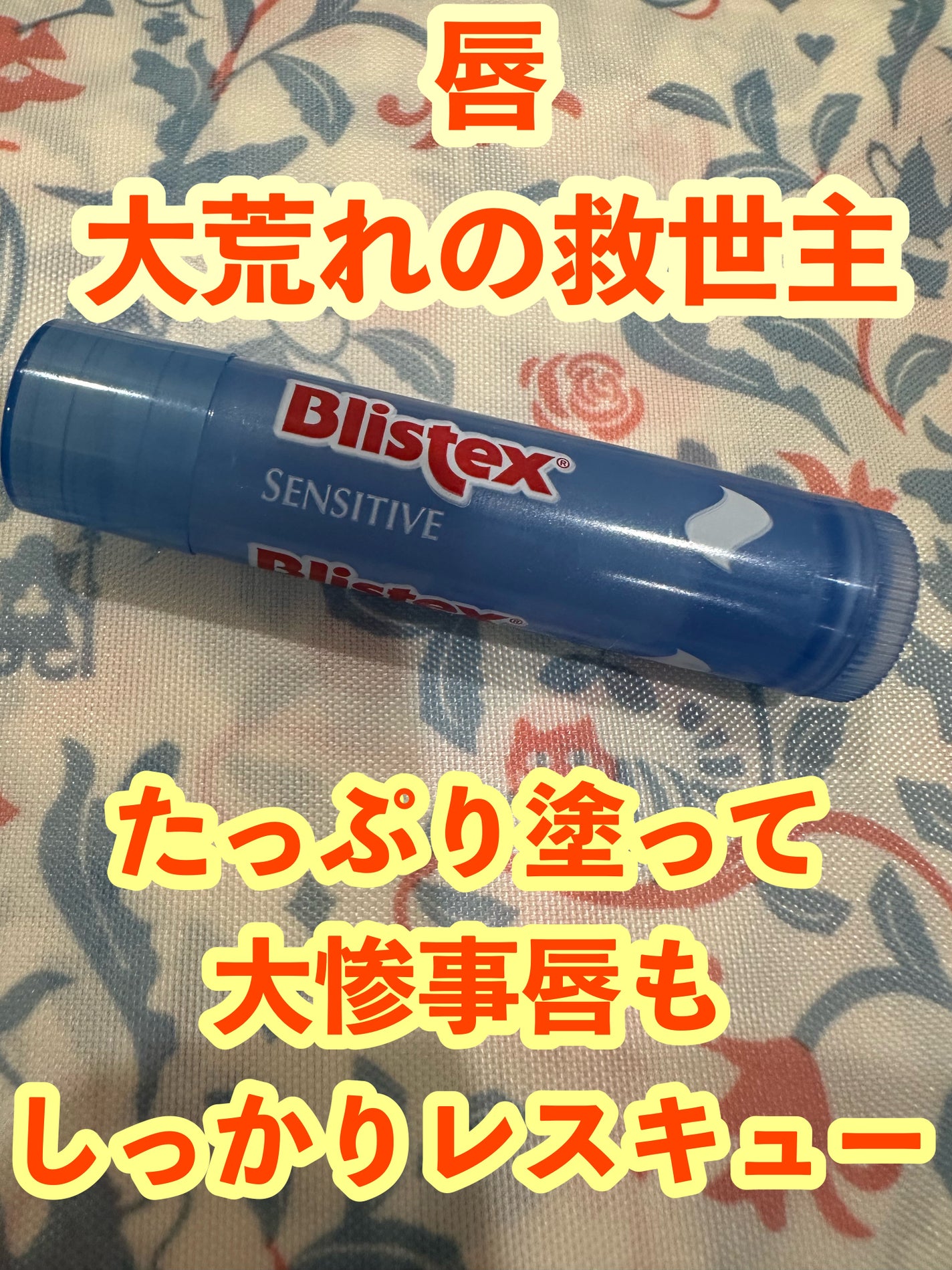 センシティブ/Blistex/リップクリームを使ったクチコミ(1枚目)