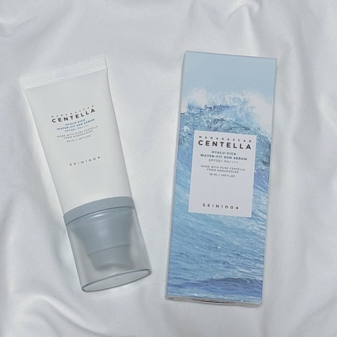 ヒアルーシカ ウォーターフィット サンセラム/SKIN1004/日焼け止めローションを使ったクチコミ（1枚目）