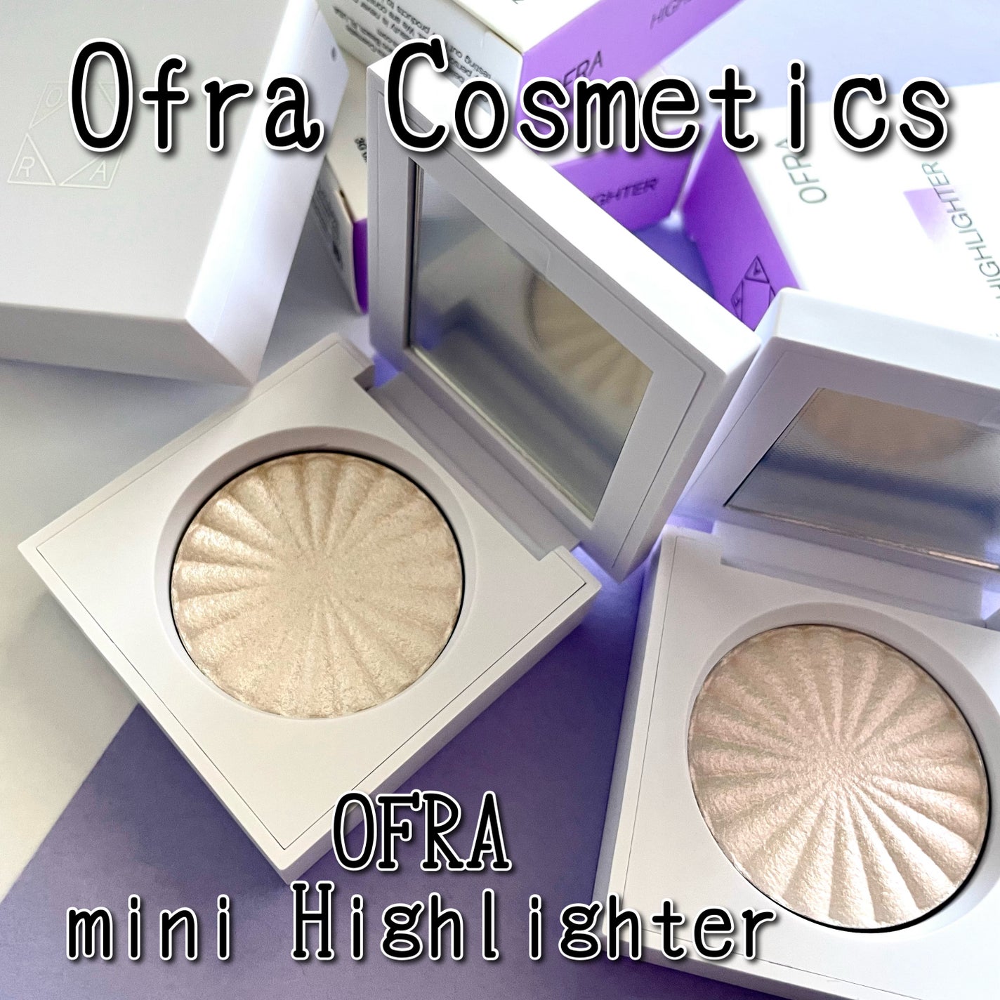 OFRA mini Highlighter/Ofra Cosmetics/パウダーハイライトを使ったクチコミ(1枚目)