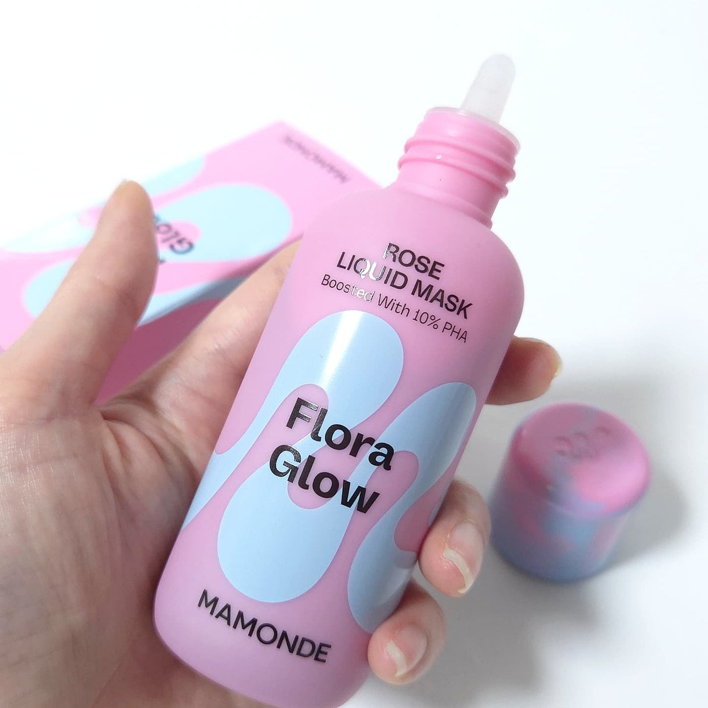 フローラグロウローズリキッドマスク/Mamonde/化粧水を使ったクチコミ(2枚目)