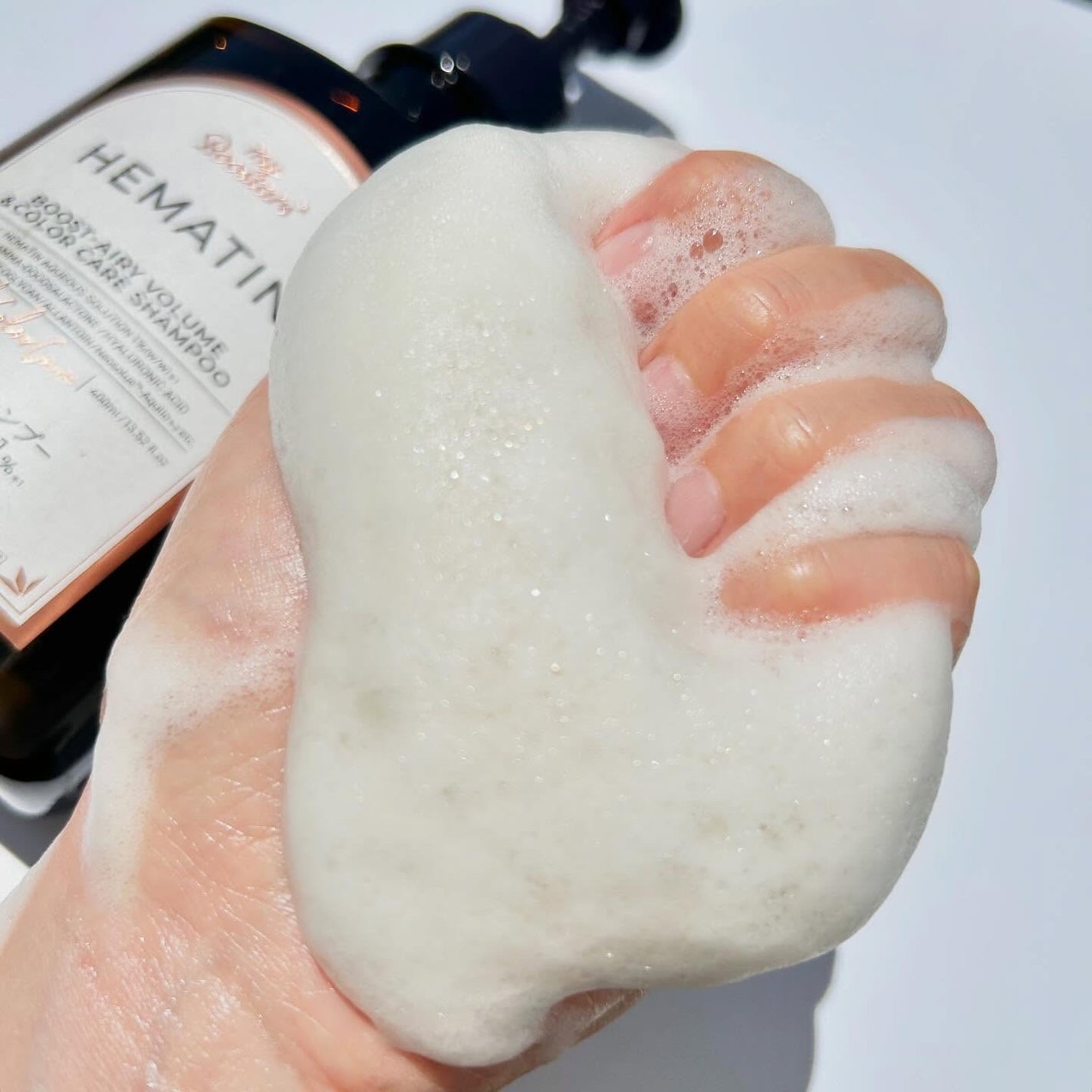 ヘマチン ブースター シャンプー /トリートメント ペアー&ムスクの香り/マイブースターズ/市販シャンプーを使ったクチコミ(5枚目)