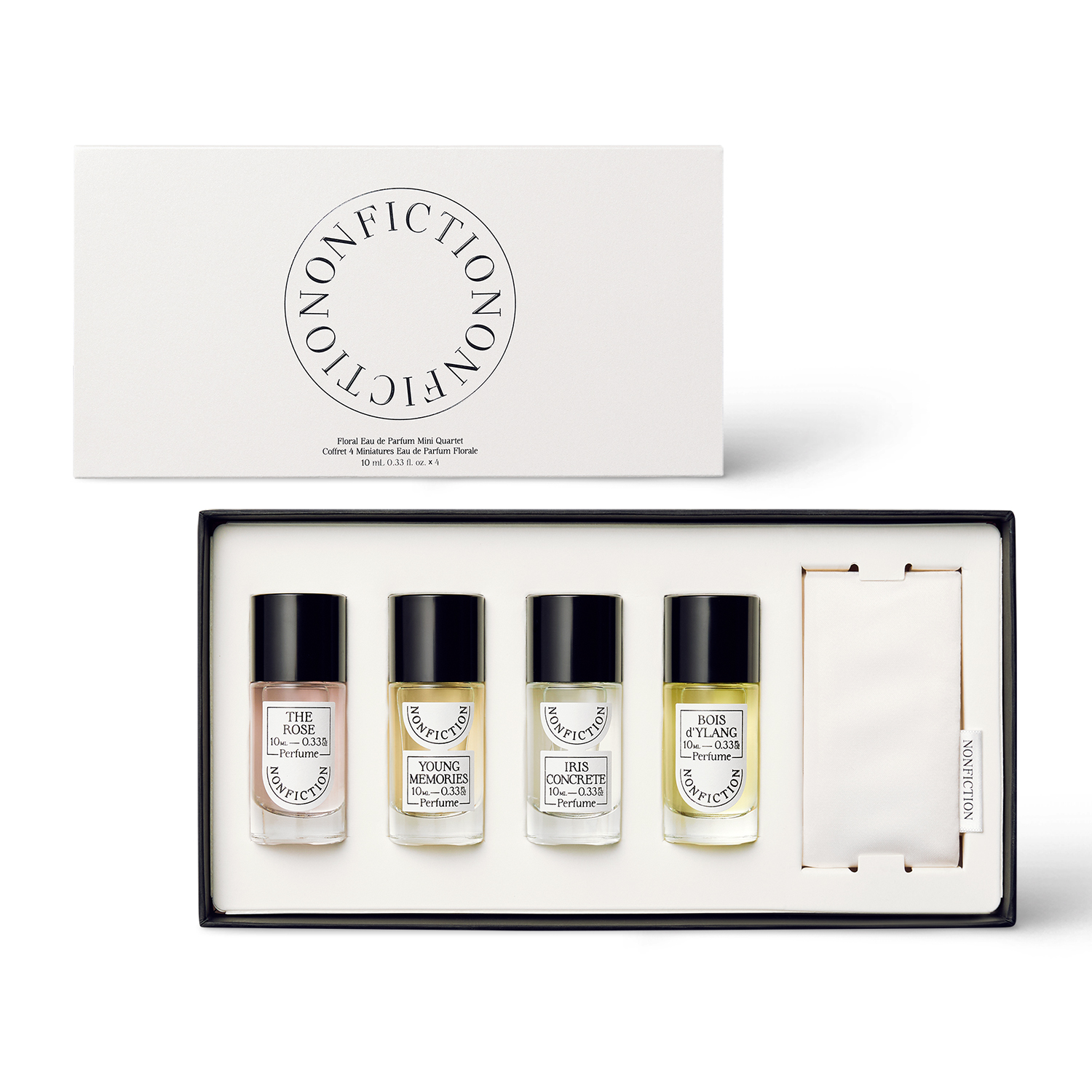 試してみた】フローラルオードパルファム ミニカルテット NONFICTION