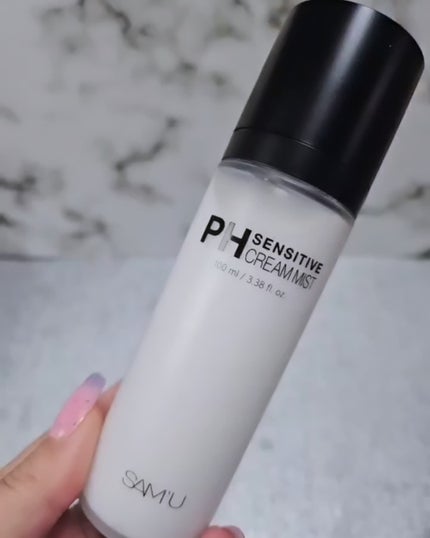PHセンシティブクリームミスト/SAM'U/ミスト状化粧水を使ったクチコミ(5枚目)