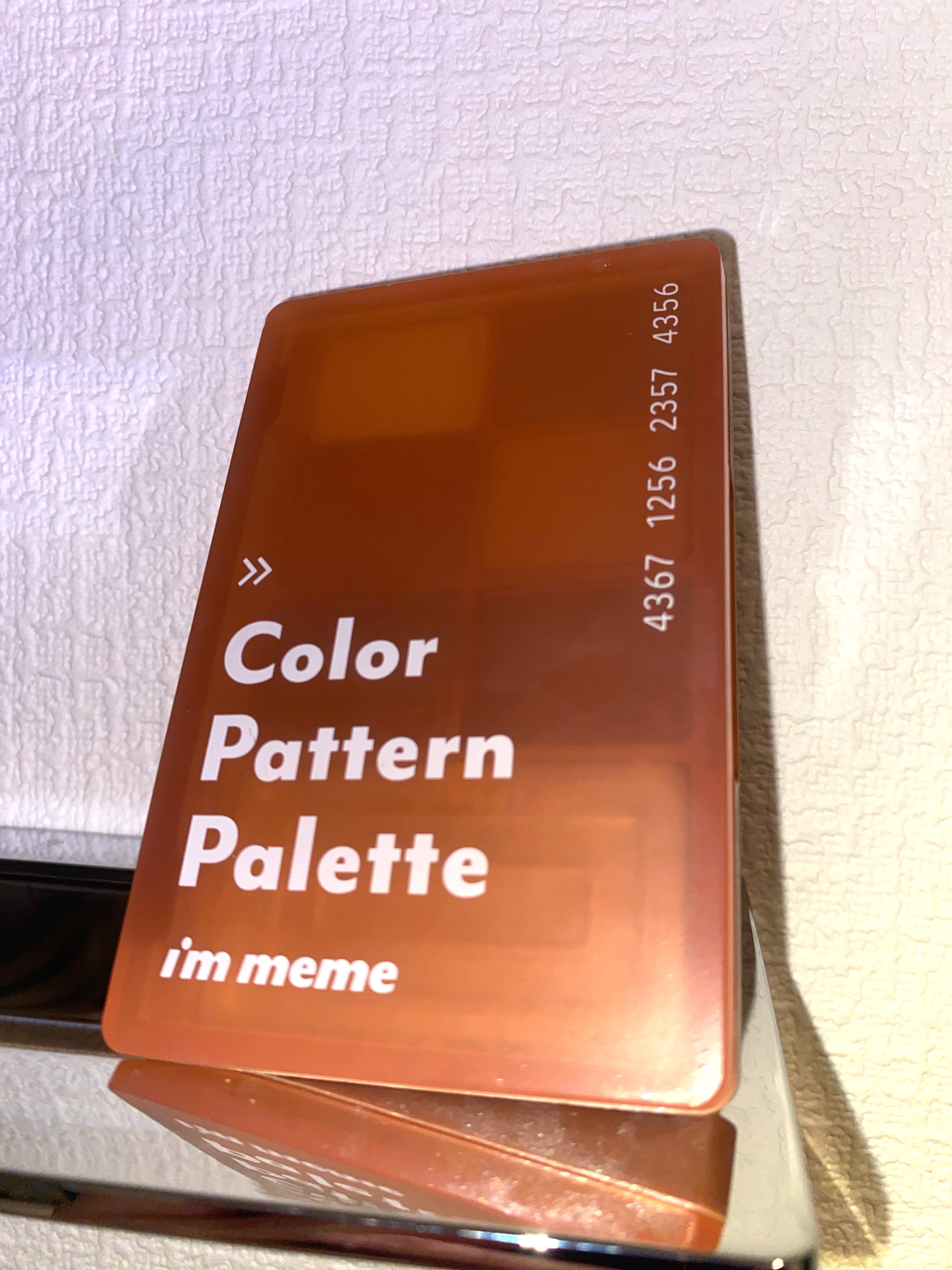 カラーパターンパレット/i’m meme/マルチパレットを使ったクチコミ（1枚目）