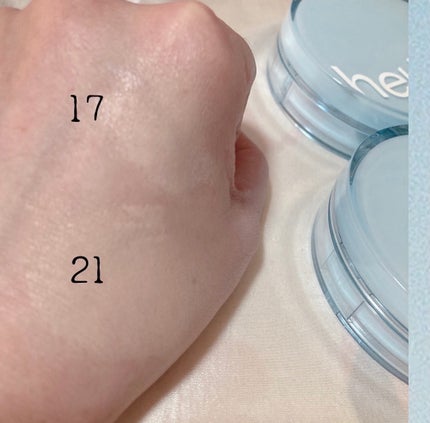 ヘルシーグロウクッション/heyooo/クッションファンデーションを使ったクチコミ(4枚目)