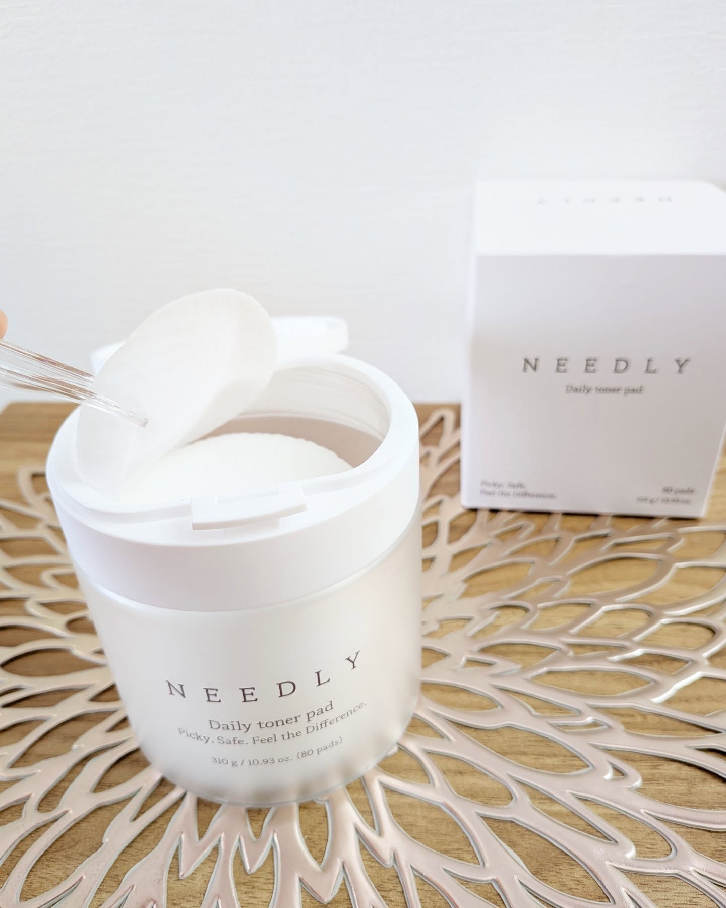 デイリートナーパッド/NEEDLY/トナーパッドを使ったクチコミ（2枚目）