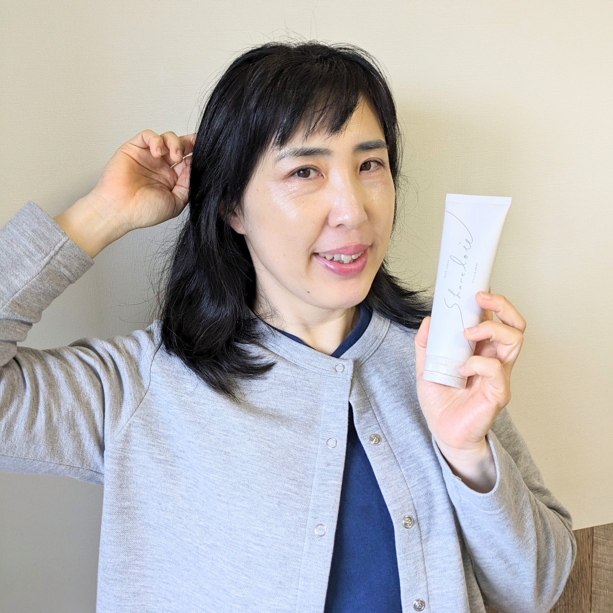 シェアロユー ヘッドスクラブ シトラス&ウッディの香り 200g/shareloù/ヘッドスクラブを使ったクチコミ（1枚目）