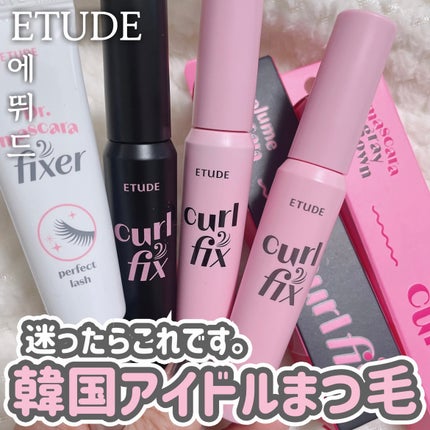 カールフィックスマスカラ/ETUDE/マスカラを使ったクチコミ(1枚目)