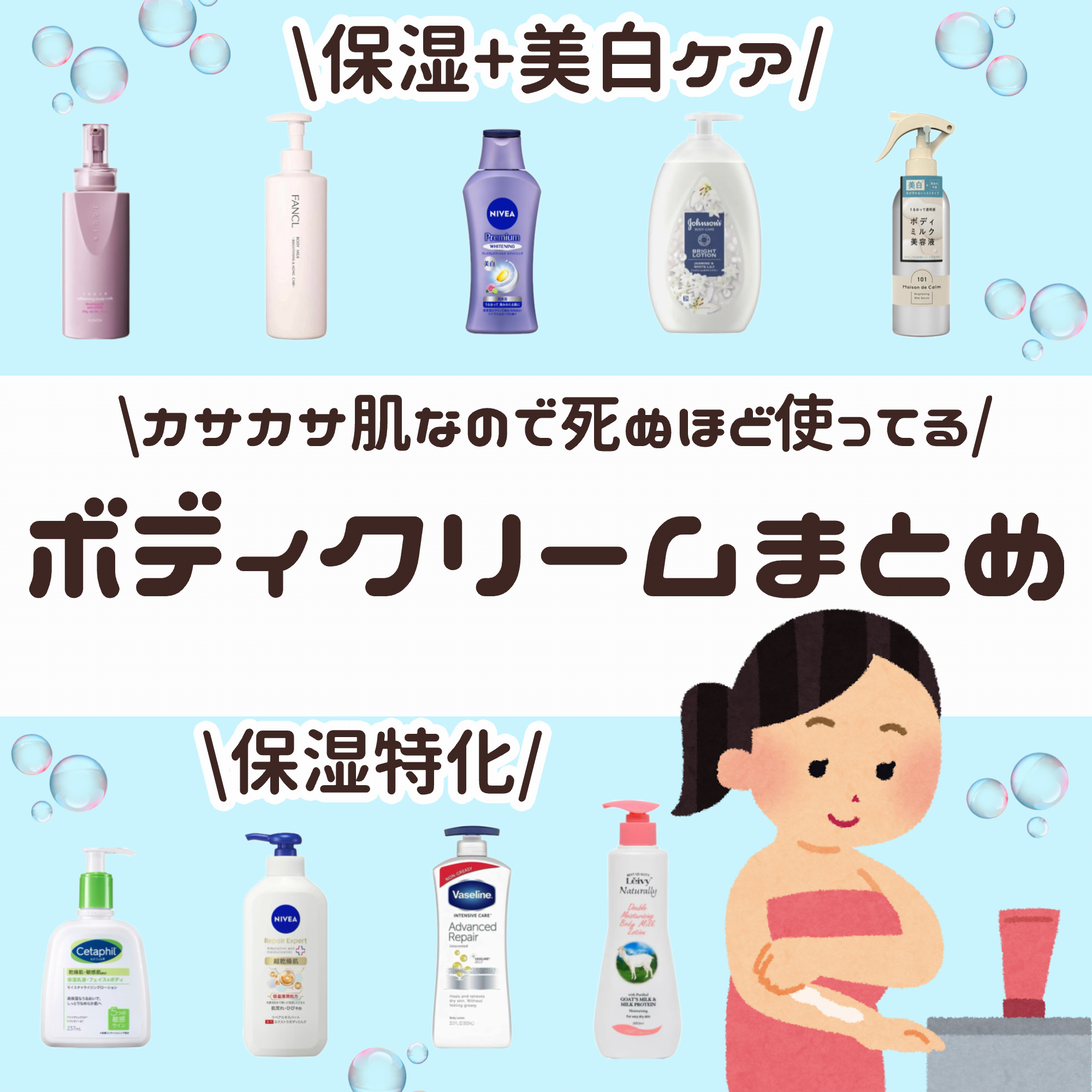 プレミアムボディミルク ホワイトニング【医薬部外品】		/ニベア/ボディミルクを使ったクチコミ（1枚目）