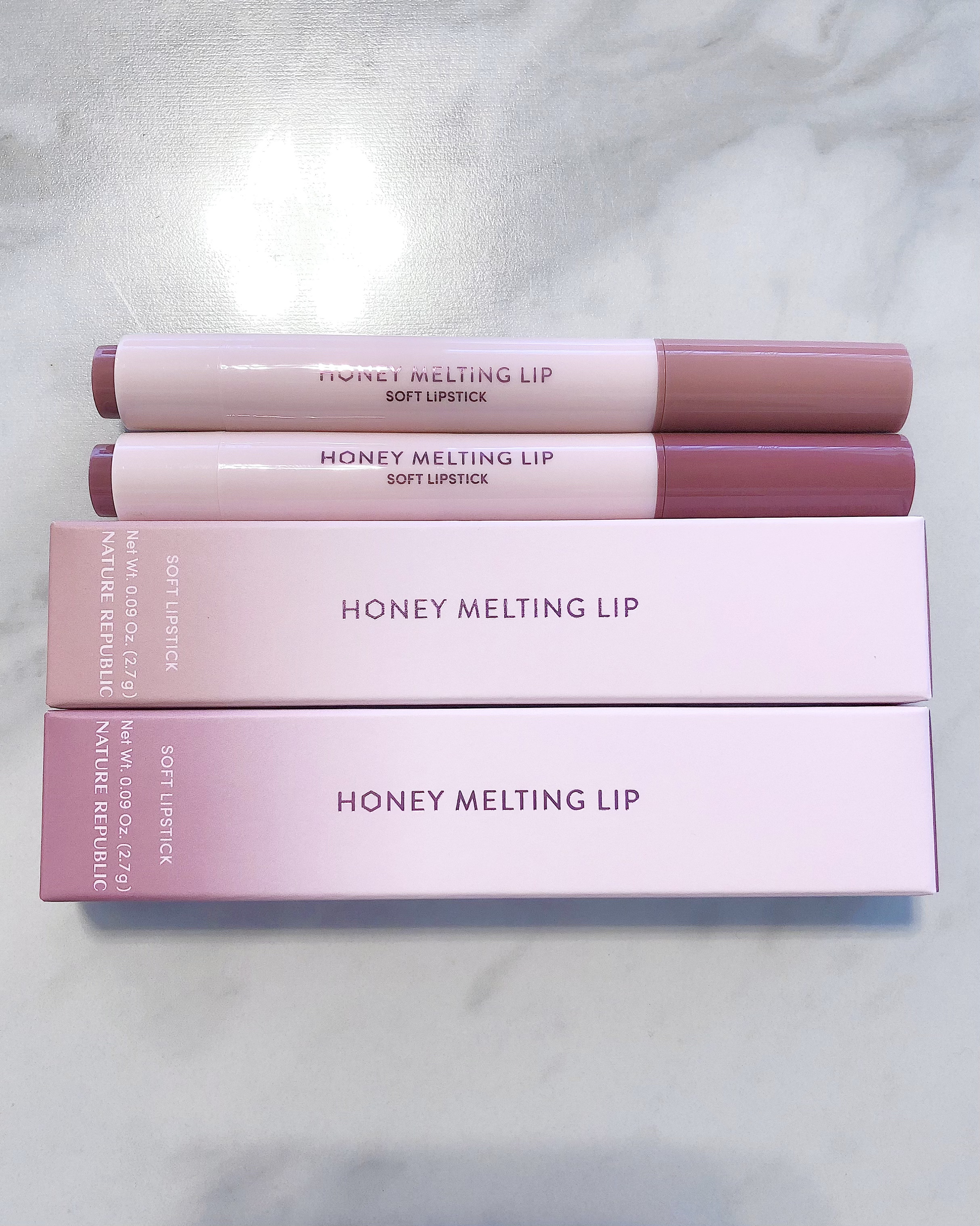 ハニーメルティングリップ/ネイチャーリパブリック/口紅を使ったクチコミ（1枚目）