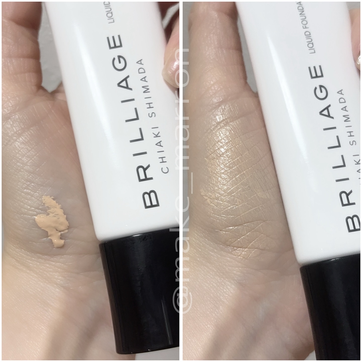 リキッドファンデーション セラム フィッティング グロウ 20/ブリリアージュ/リキッドファンデーションを使ったクチコミ（2枚目）