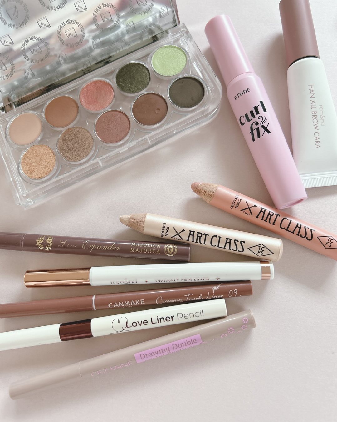 ハンオールブロウカラ/rom&nd/眉マスカラを使ったクチコミ（1枚目）