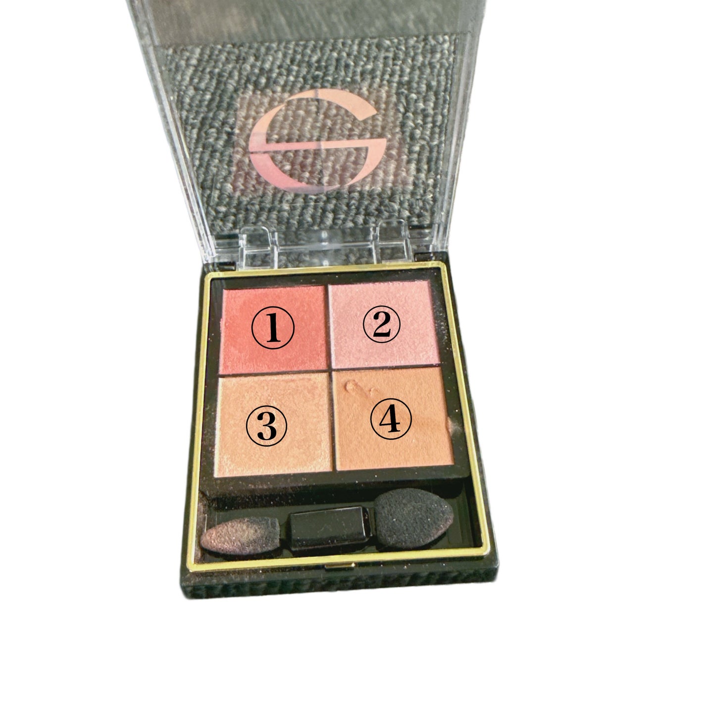 リアルクローズシャドウ/excel/アイシャドウパレットを使ったクチコミ(2枚目)