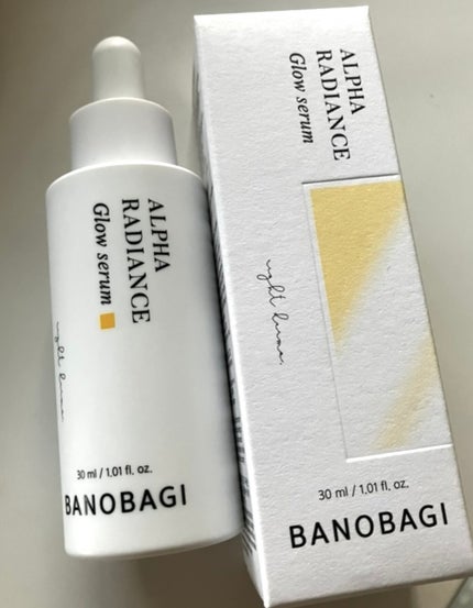 アルファラディアンスグローセラム/BANOBAGI/美容液を使ったクチコミ(1枚目)