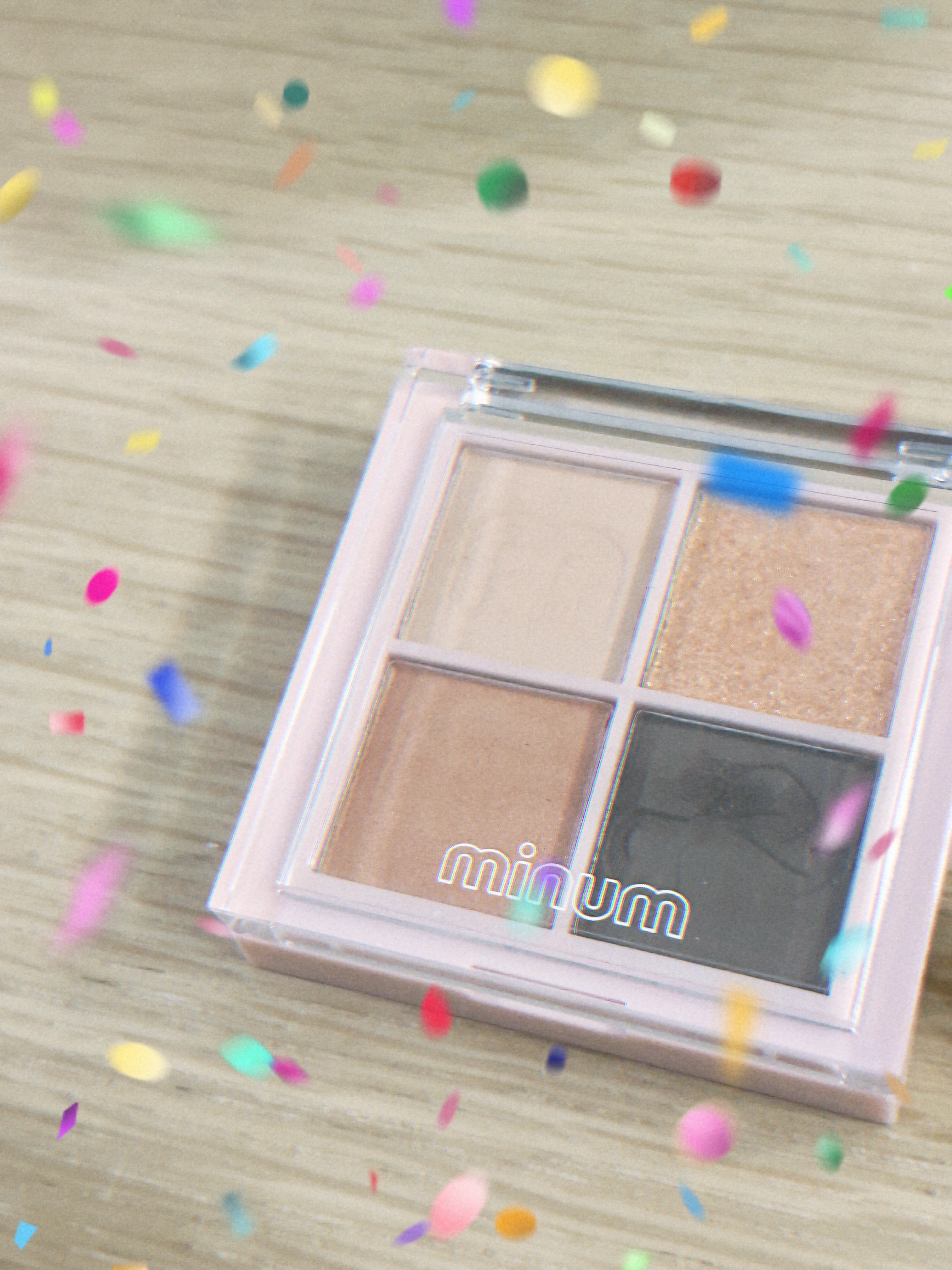 バブアイカラーパレット/minum/アイシャドウパレットを使ったクチコミ（1枚目）