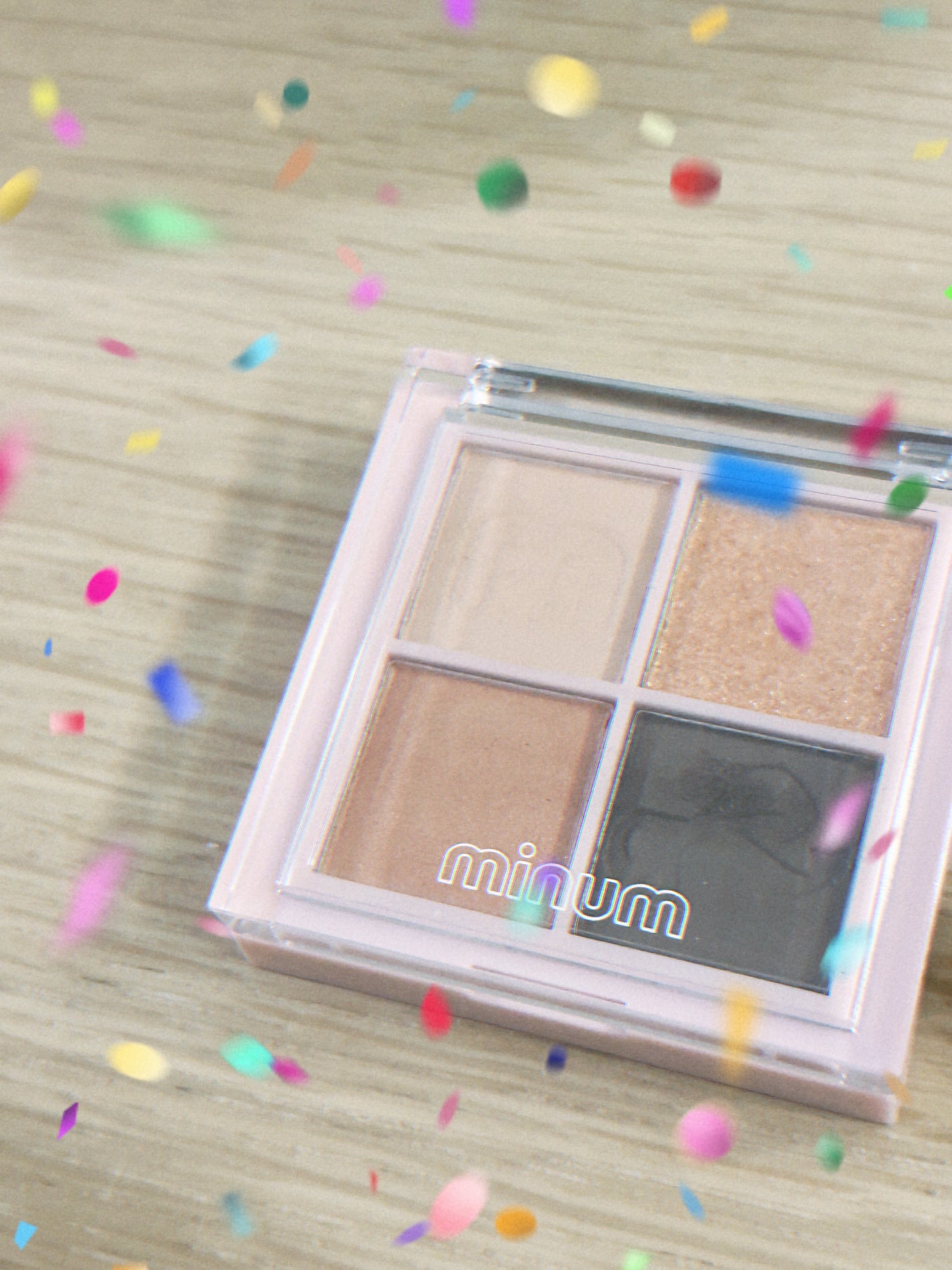 バブアイカラーパレット/minum/アイシャドウパレットを使ったクチコミ(1枚目)