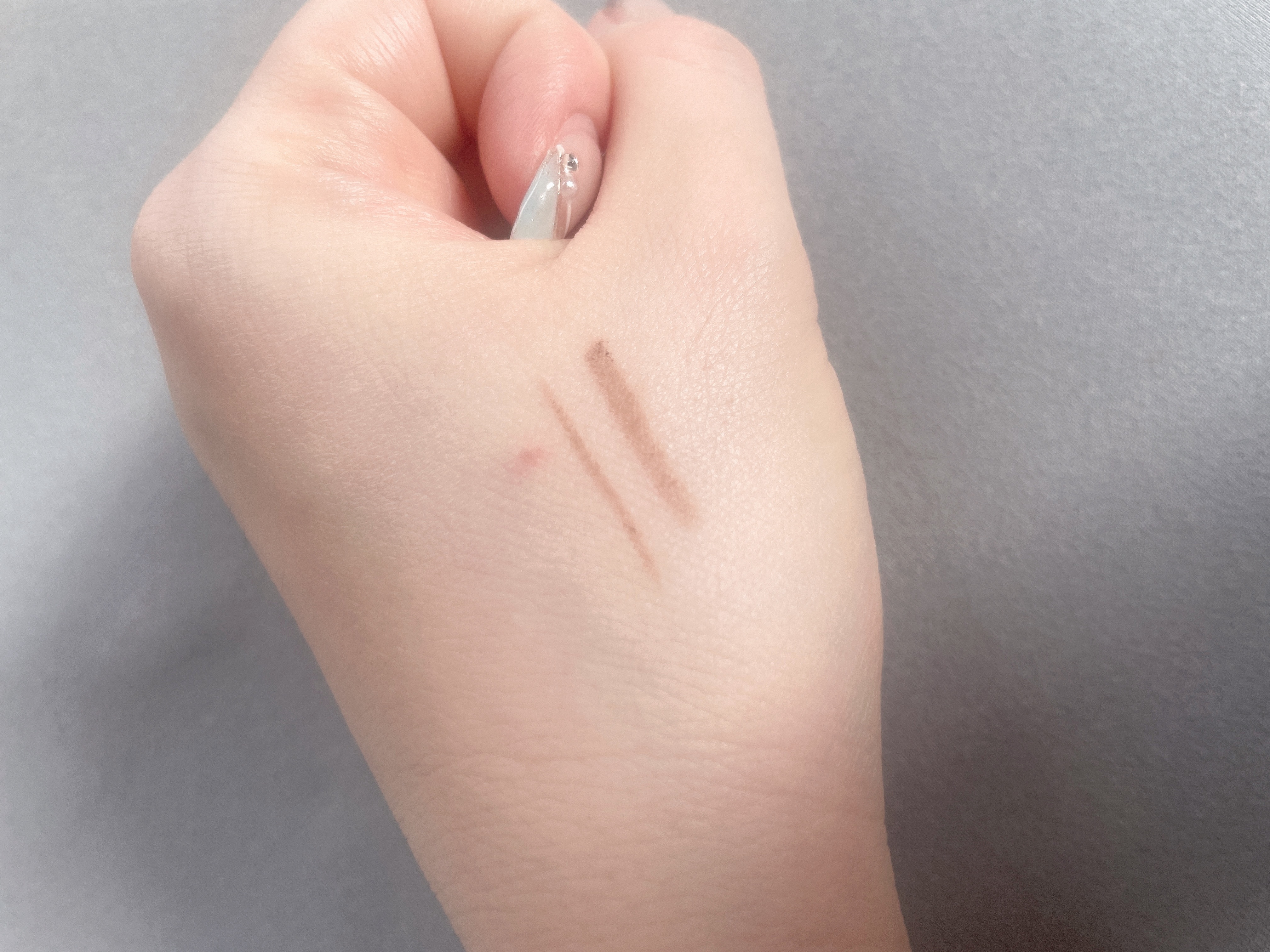 パーフェクトエアリーアイブロウ/キャンメイク/アイブロウペンシルを使ったクチコミ（3枚目）