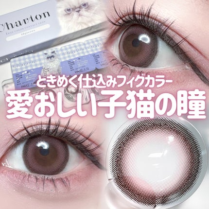 Charton 1day/Charton/ワンデー(1DAY)カラコンを使ったクチコミ(1枚目)