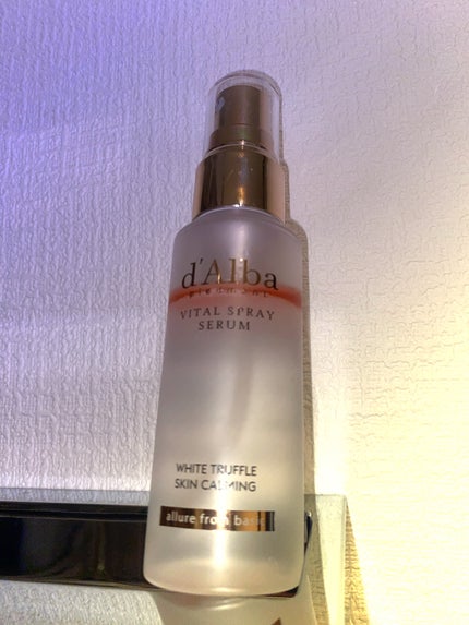 ダルバ ホワイトトリュフバイタルスプレーセラム/ダルバ/ミスト状化粧水を使ったクチコミ(1枚目)
