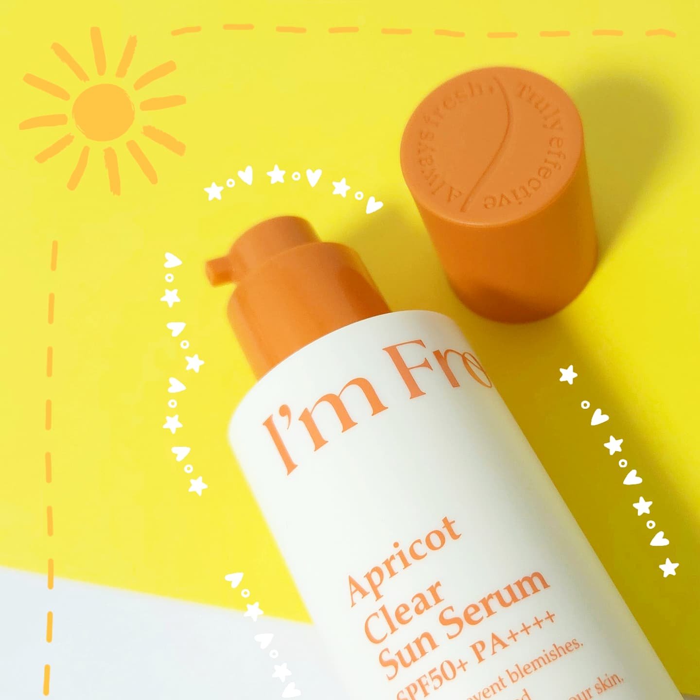 アプリコットクリアサンセラム/I'm from/日焼け止めローションを使ったクチコミ（1枚目）
