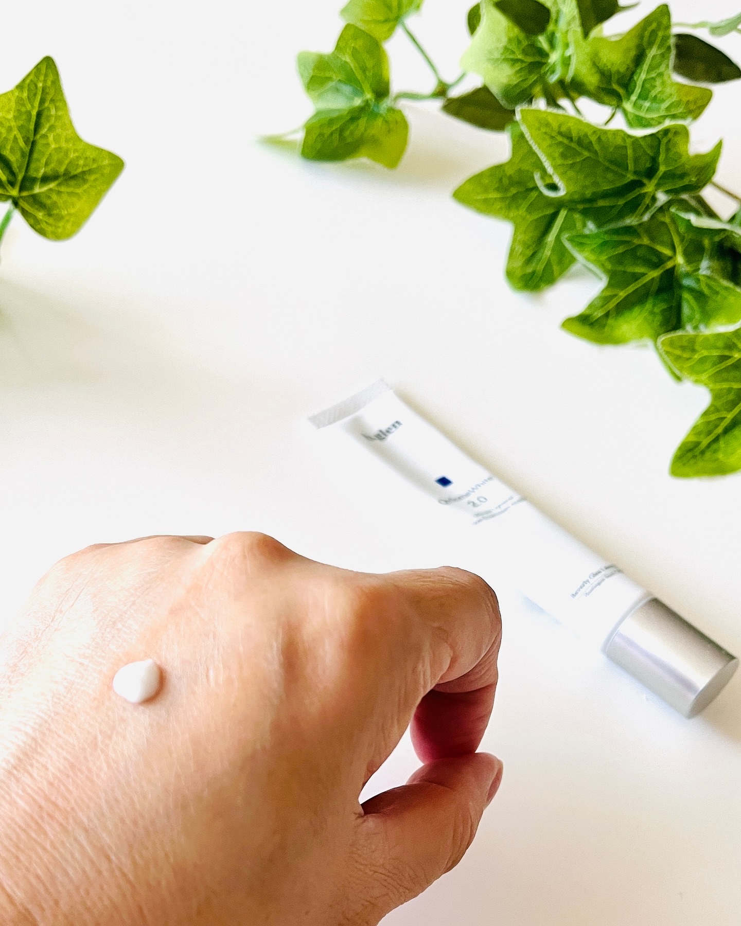 QuSomeホワイト2.0/b.glen/美容液を使ったクチコミ（3枚目）